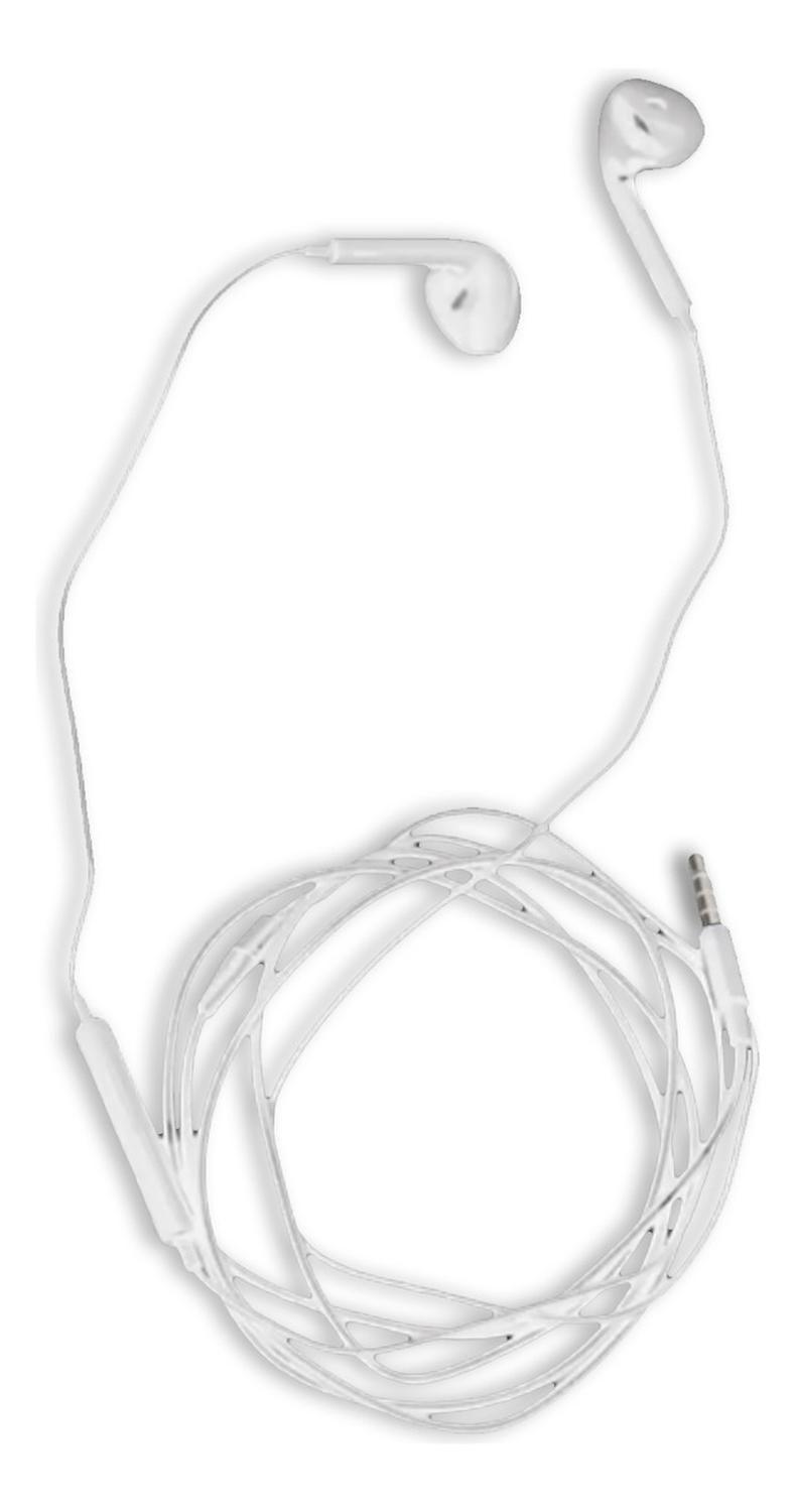 Audifono Hoco Crystal M101 Plug 3.5 Blanco-2