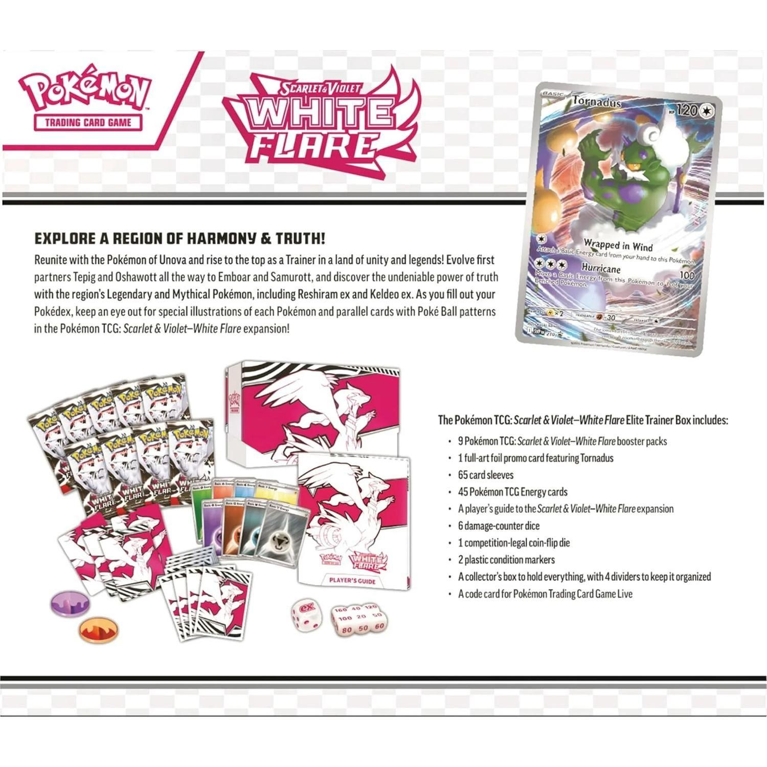 WHITE FLARE - ELITE TRAINER BOX ESPANOL-2