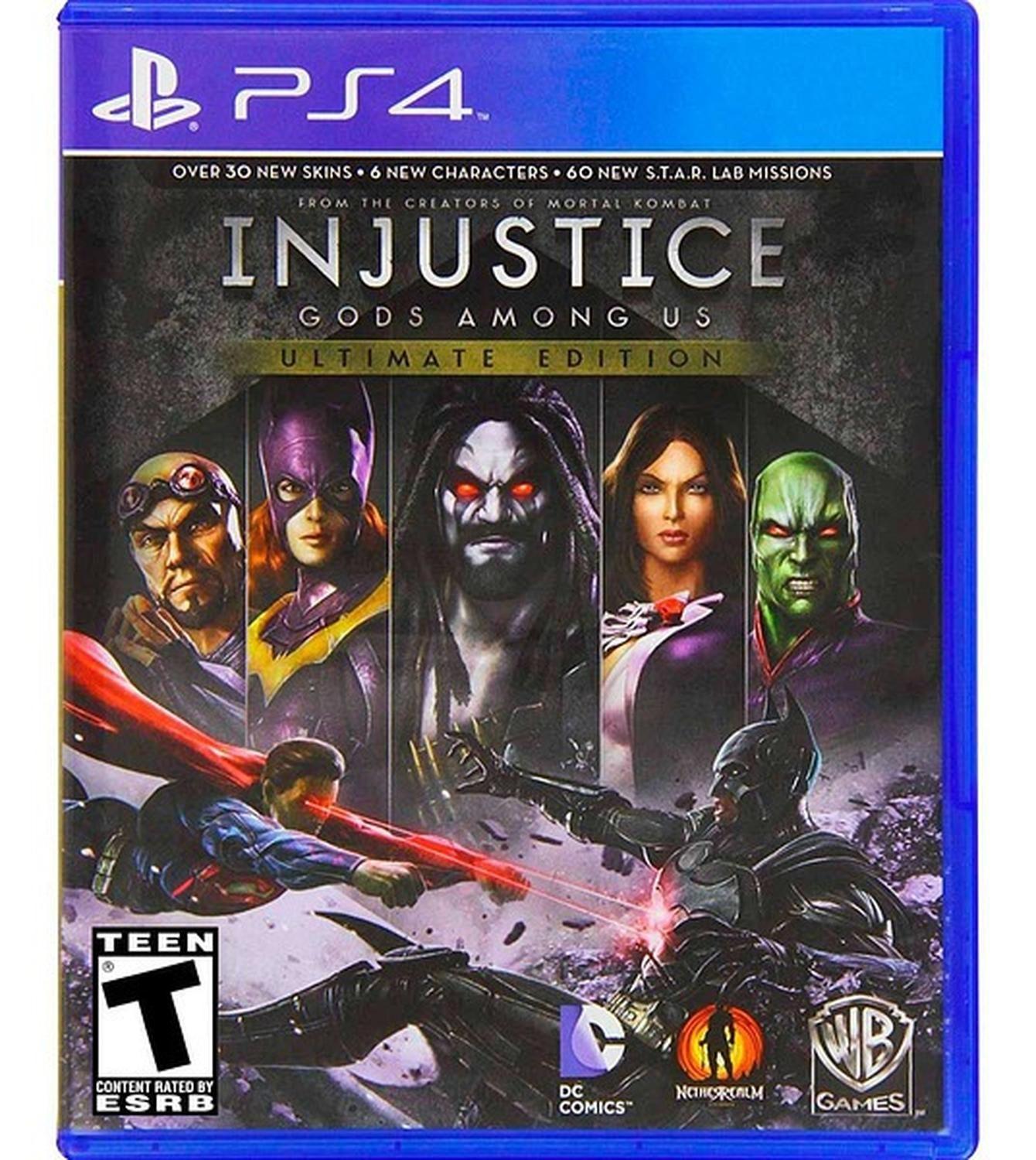 Juego Ps4 Injustice Gods Among Us Físico-0