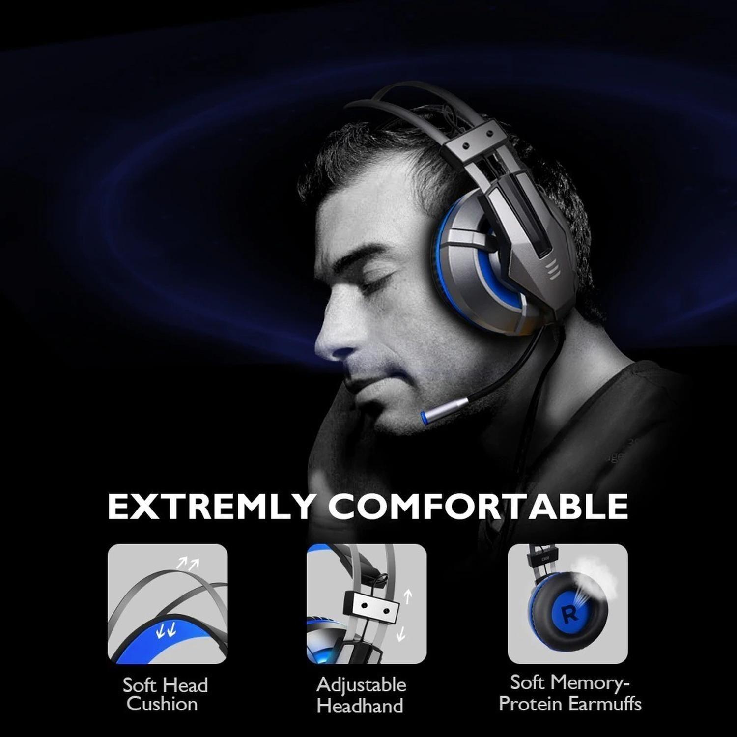 Audífonos Gamer Profesional Eksa E800 Pc Ps4 Ps5 Xbox Switch-6