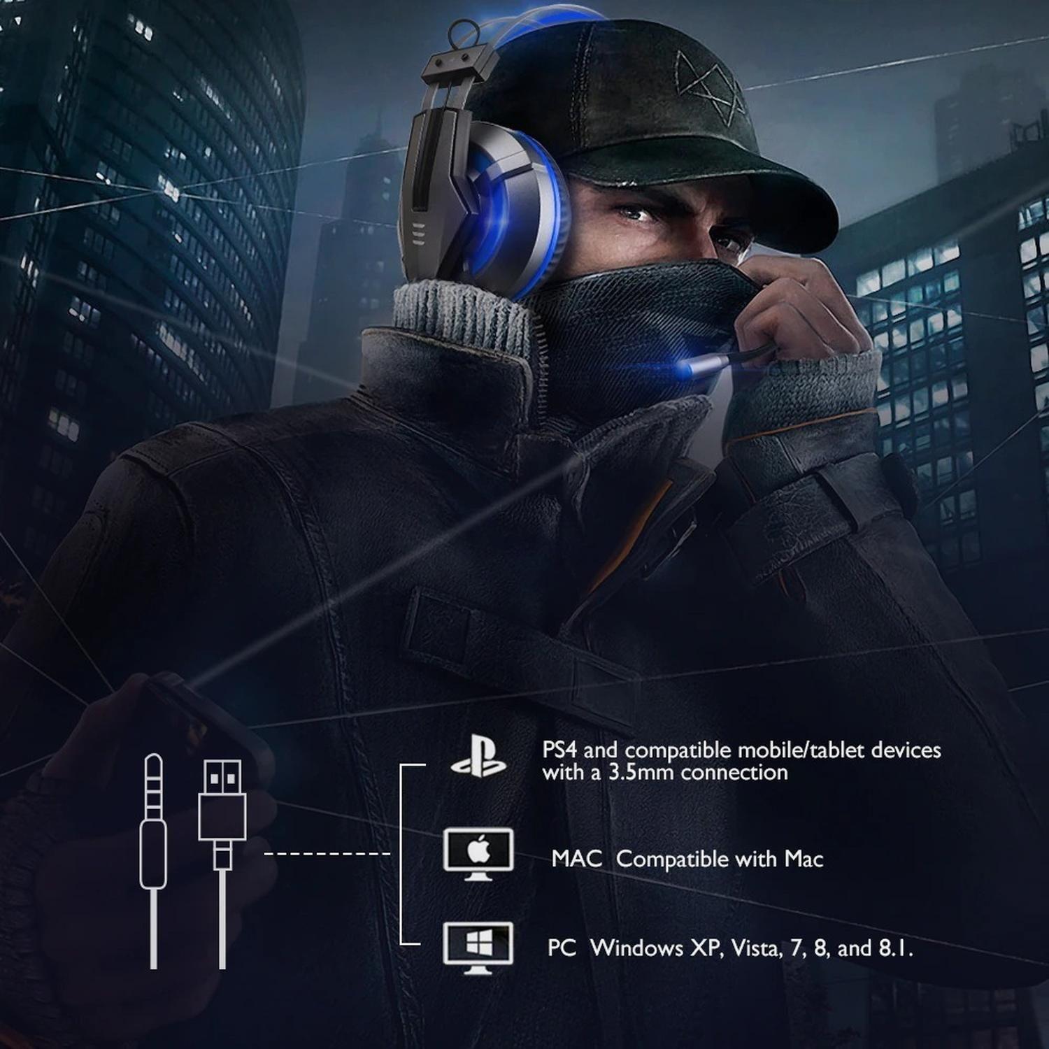 Audífonos Gamer Profesional Eksa E800 Pc Ps4 Ps5 Xbox Switch-8