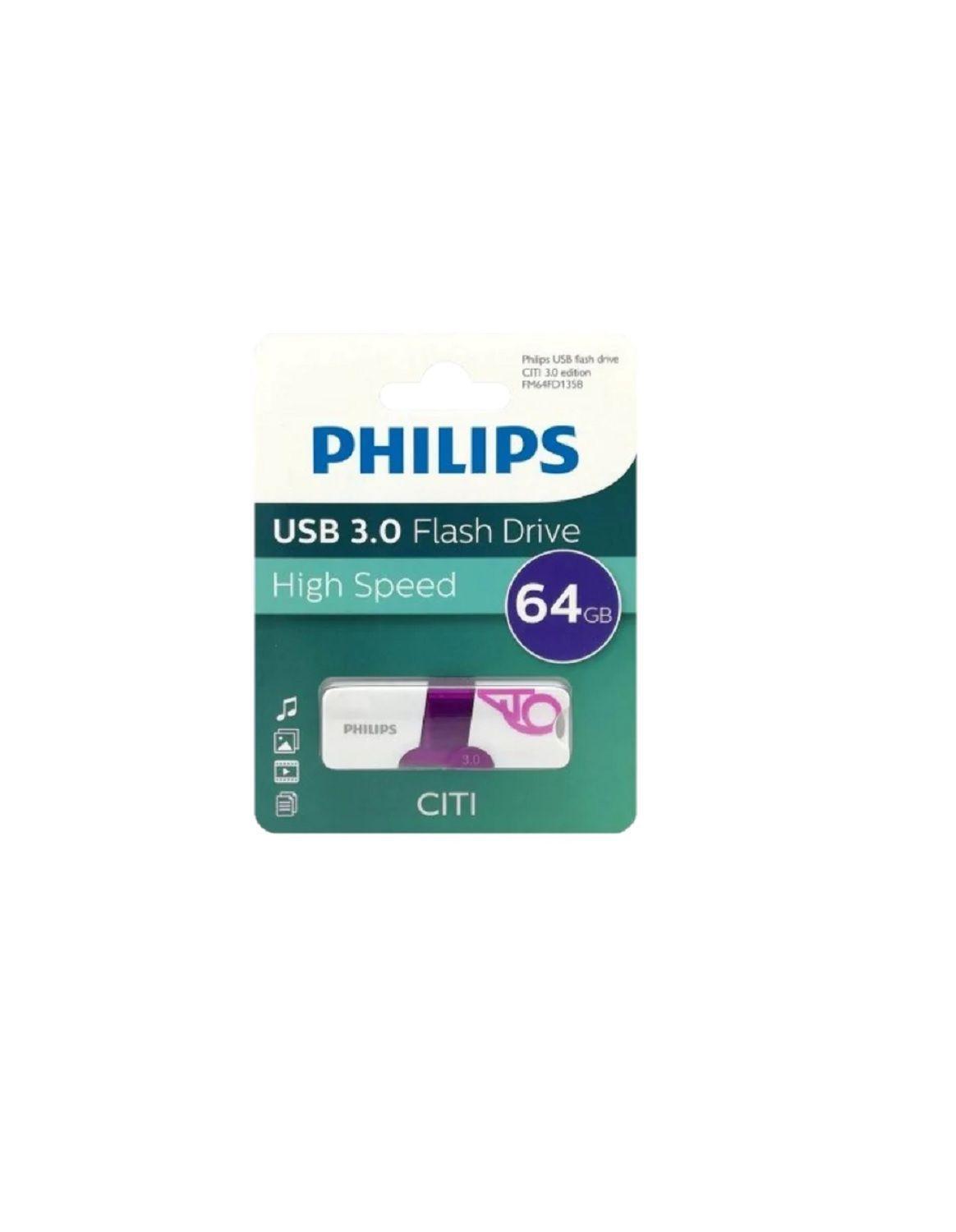 Pendrive Philips 64gb Usb 3.0 Citi-2