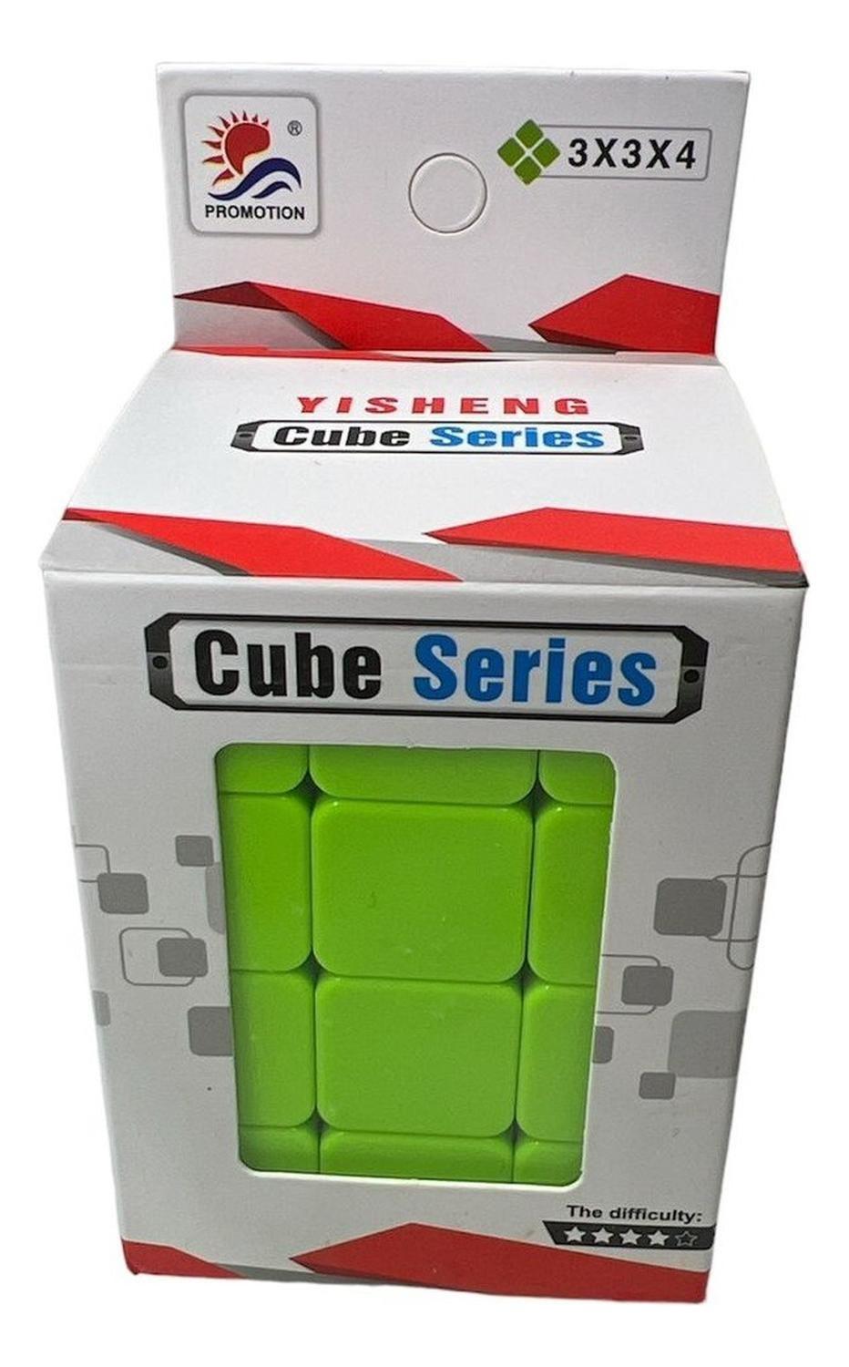 Cubo Yisheng 3x3x4 Fluor-2