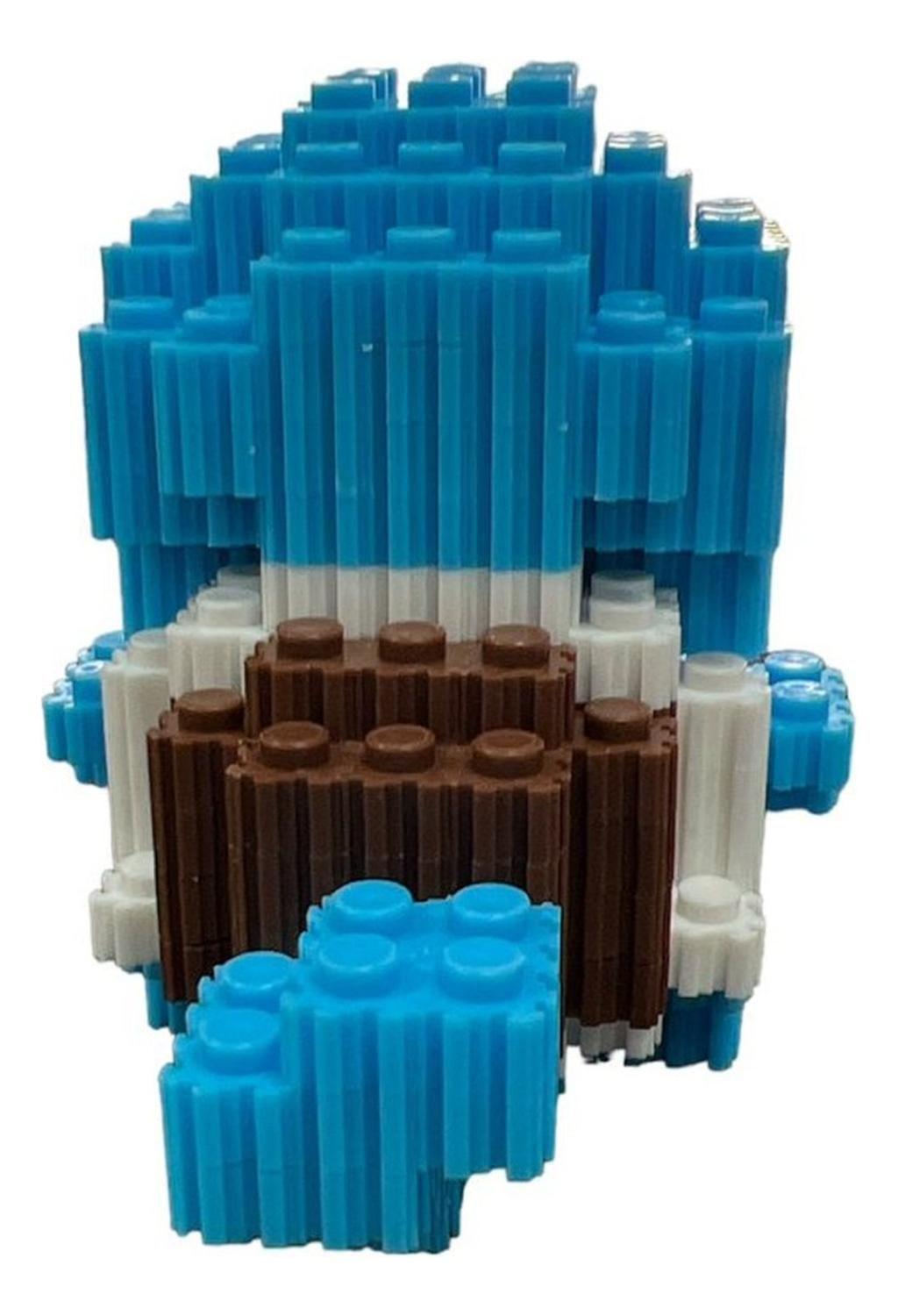 Armable 3d Micro Blocks Squirtle 9cm 450 Piezas-2