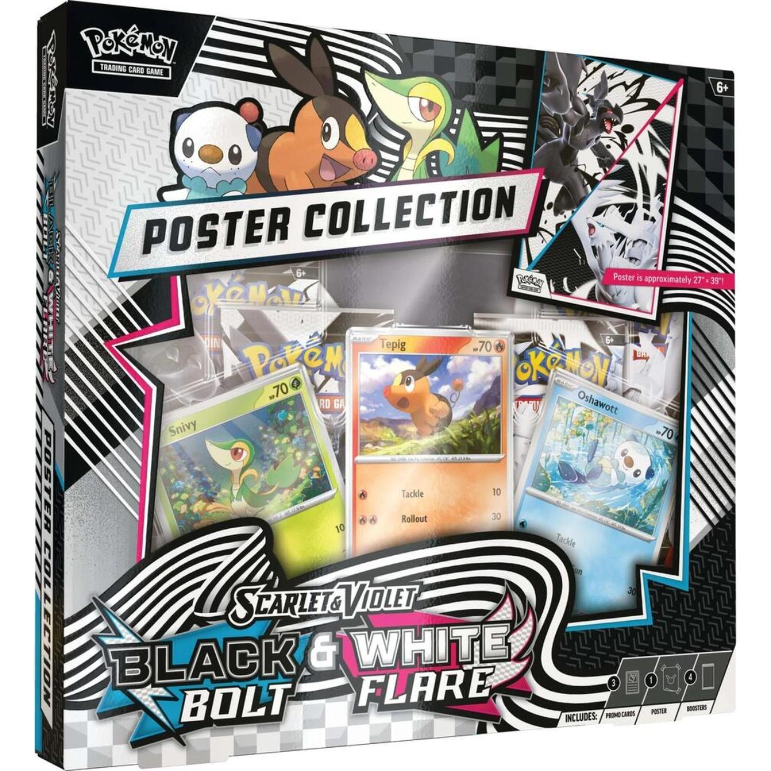 BLACK BOLT Y WHITE FLARE - UNOVA POSTER COLLECTION INGLES-0