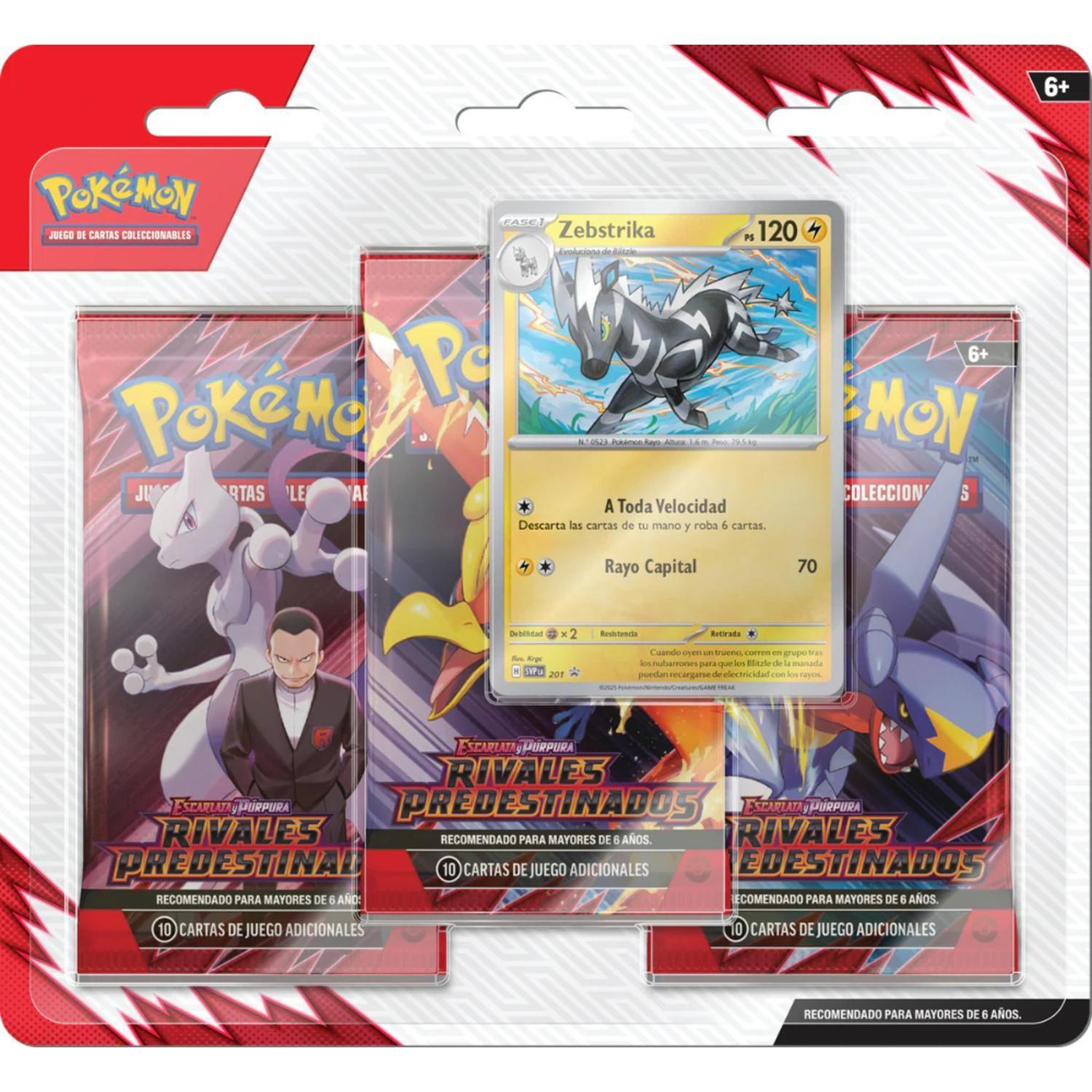 POKEMON TCG DESTINED RIVALS 3PK BLISTER ESPANOL-1