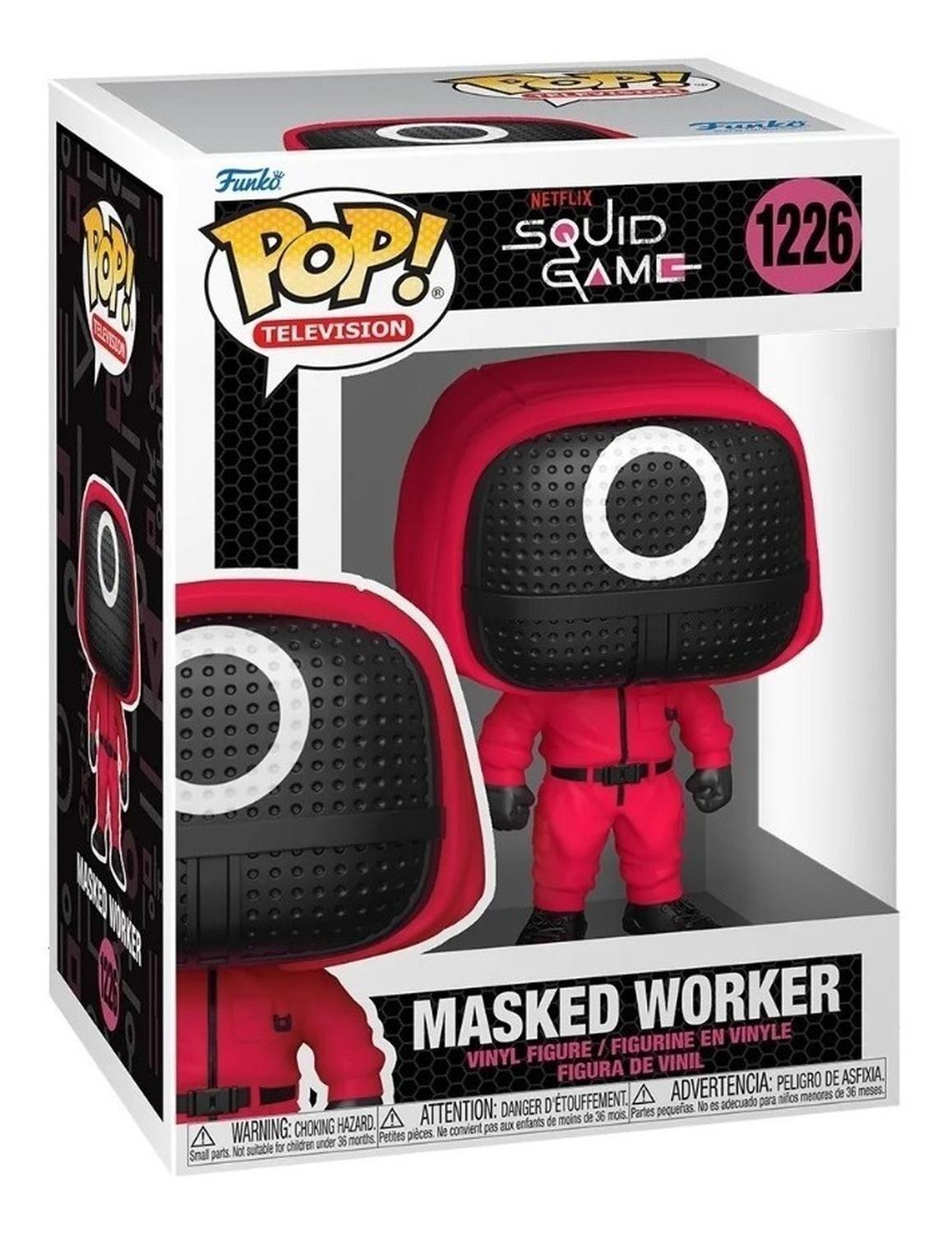 Funko Pop Tv Juego Del Calamar Red Soldier Mask 1226-2