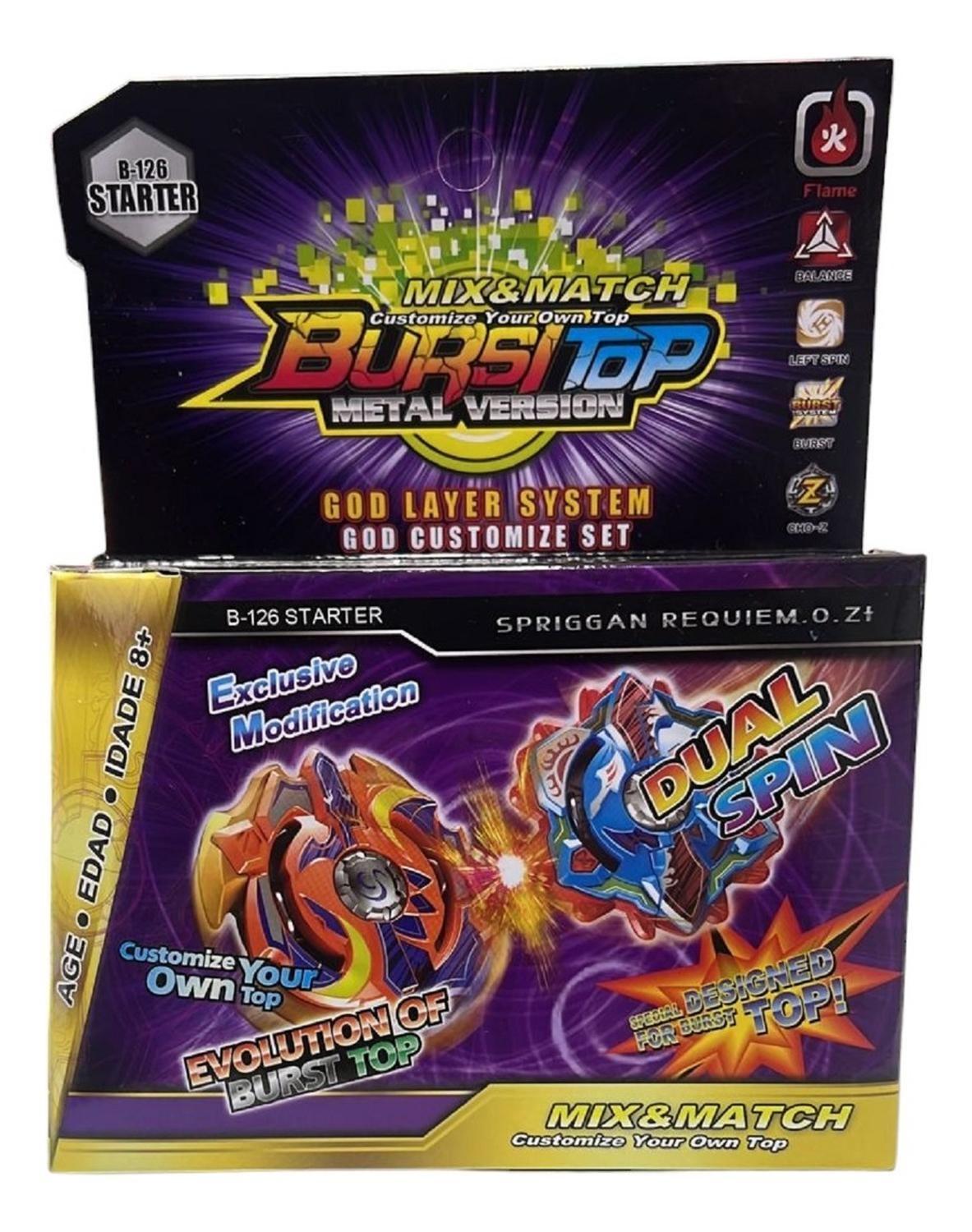 Beyblade Spriggan Requien B-126 Customize-1