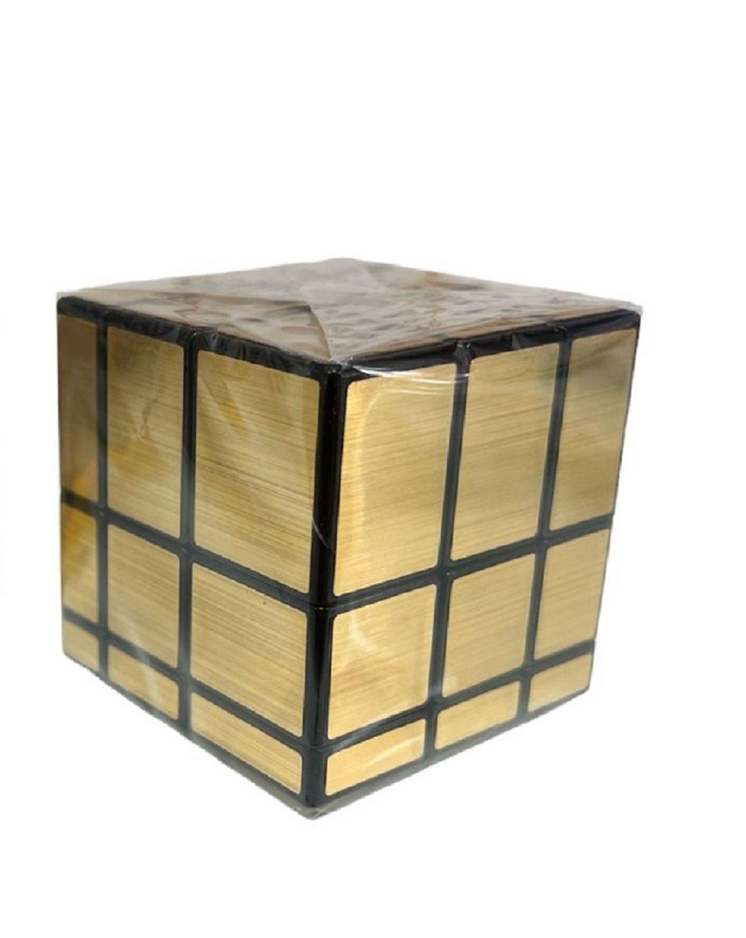 CUBO RUBIK ORIGINAL QIYI 3X3 MIRROR DORADO-1