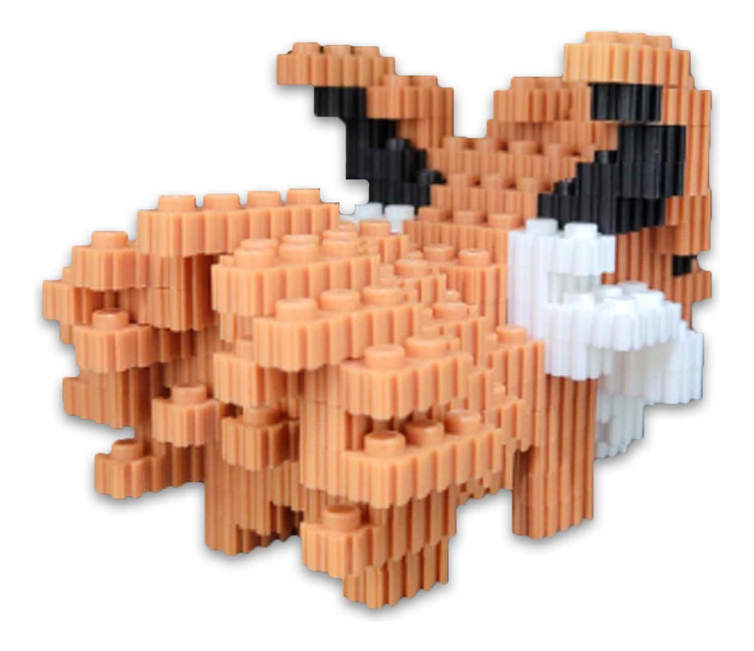Armable 3d Micro Blocks Eevee 10cm 510 Piezas-2