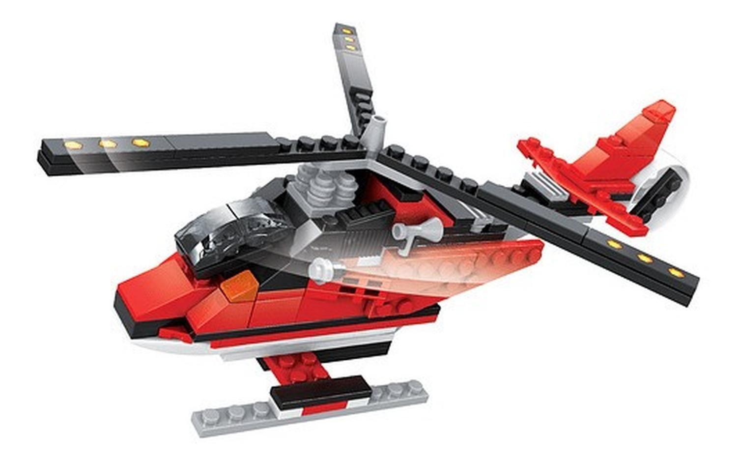 Brictek De Bloques Aeropuerto Helicoptero 3 En 1 265 Piezas-2