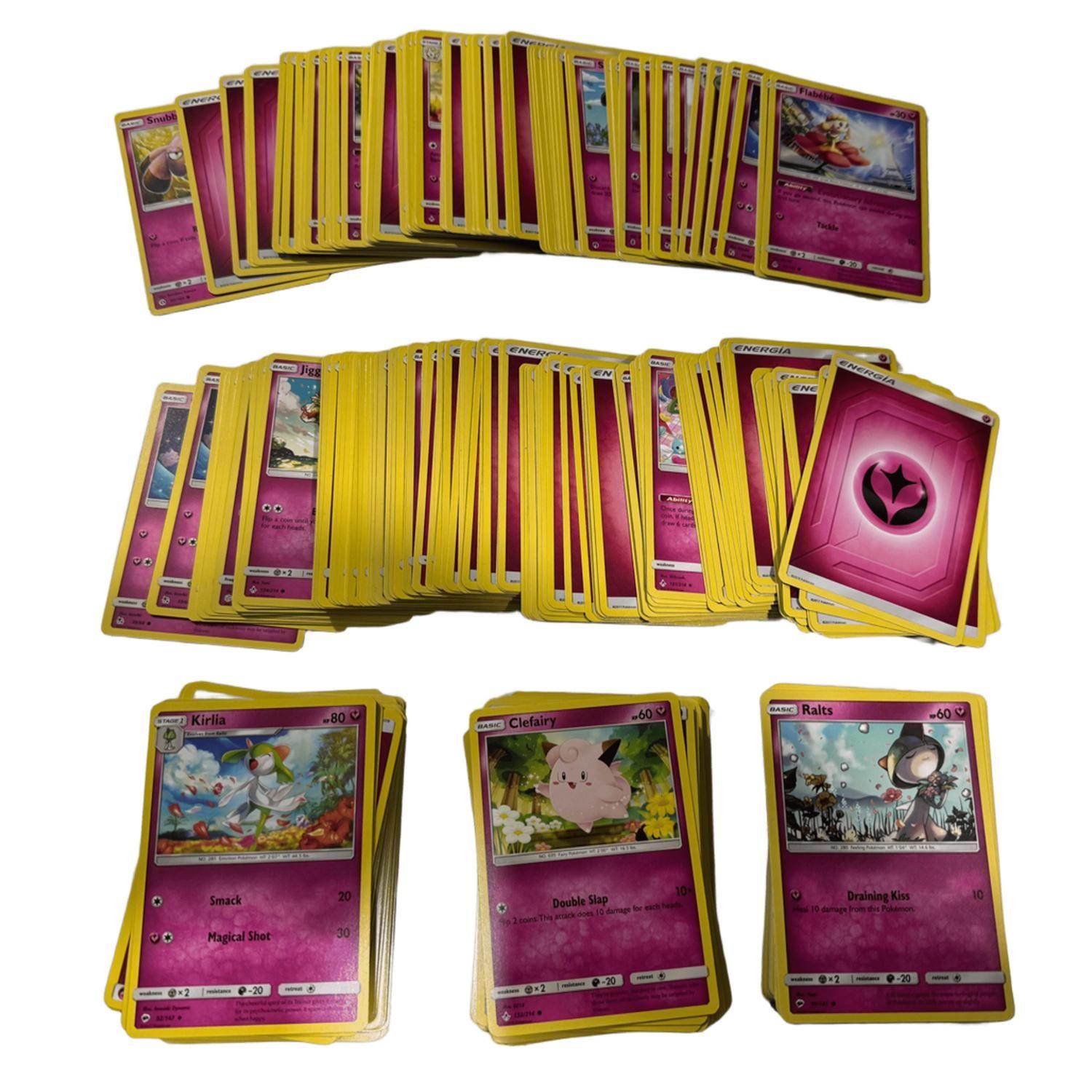 30 CARTAS POKEMON TIPO HADA ORIGINALES-2