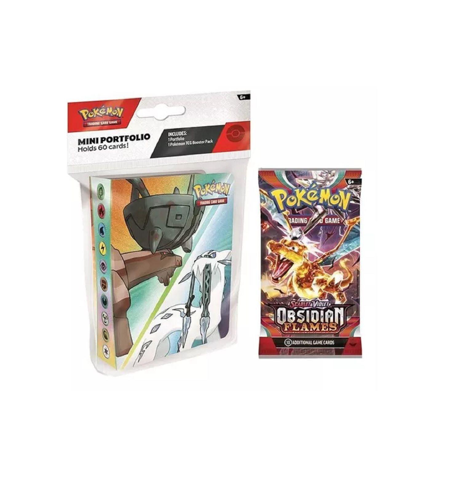 Pokémon Tcg Sobre Más Mini Álbum Obsidian Flame Español	-0