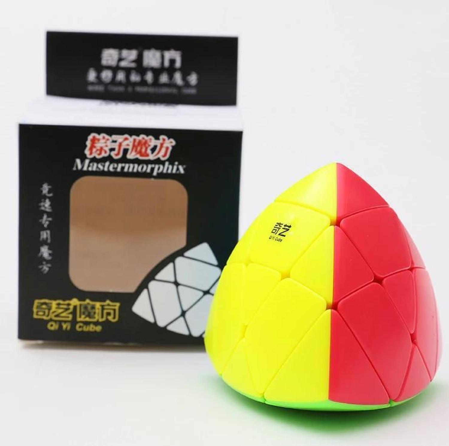 Cubo Mágico Profesional Mastermorphix Qiyi 3x3, Sin Pegatinas-0