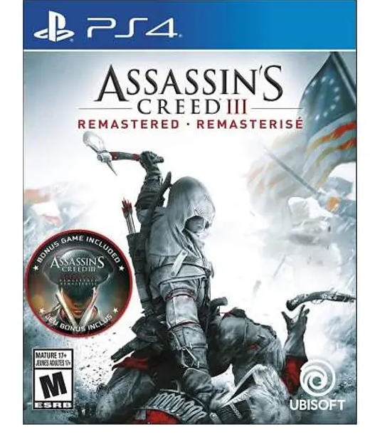 Juego Ps4 Assassin creed III Remastered-0