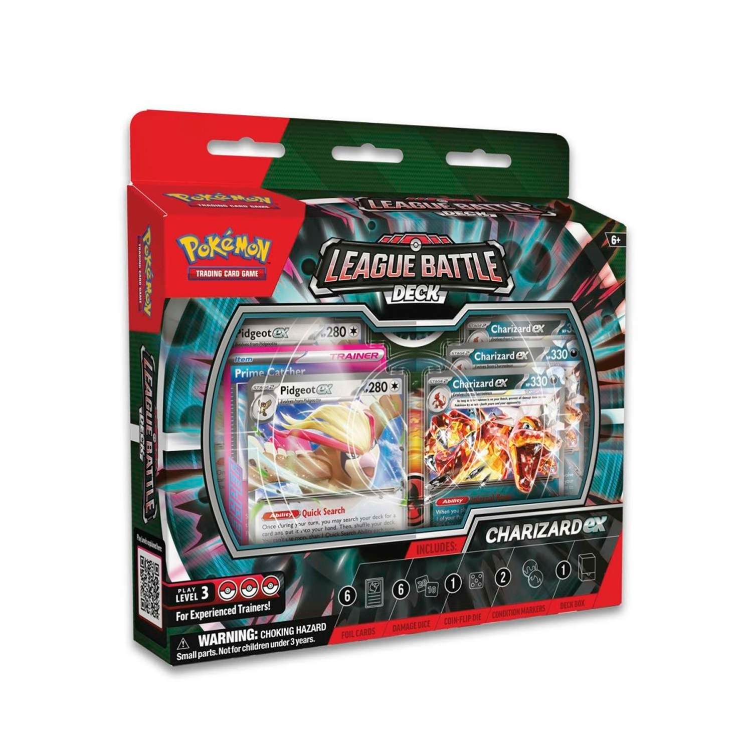 POKEMON TCG CAHRIZARD EX LEGUE BATTLE DECK ESPAÑOL-0