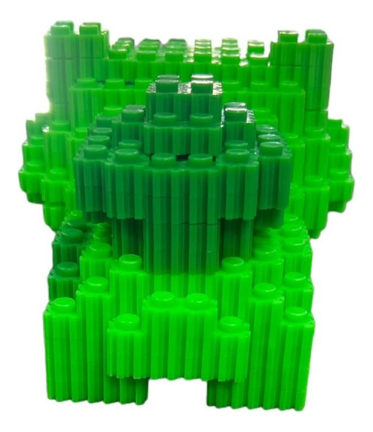 Armable 3d Micro Blocks Bulbasaur 11cm 659 Piezas-2