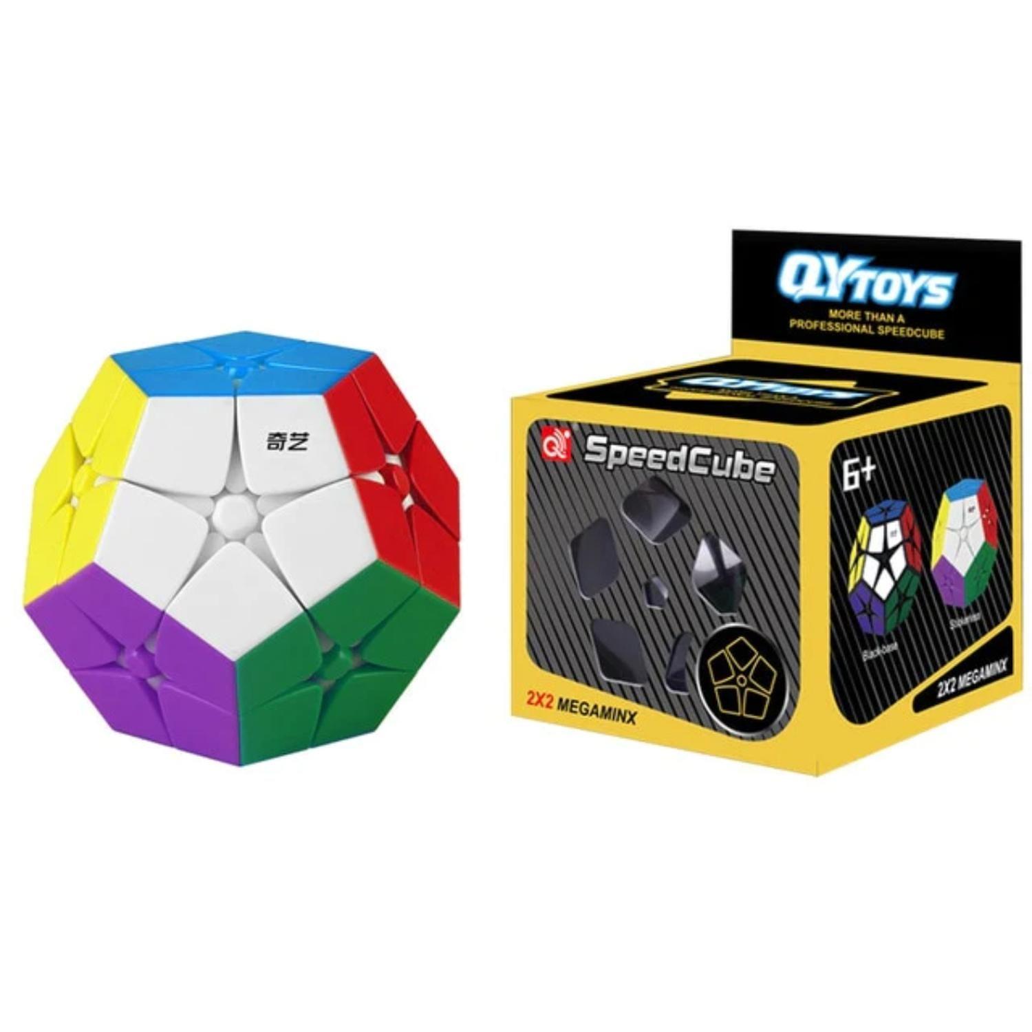 Cubo Rubik Original Qiyi Megaminx 2x2 Lubricado-2