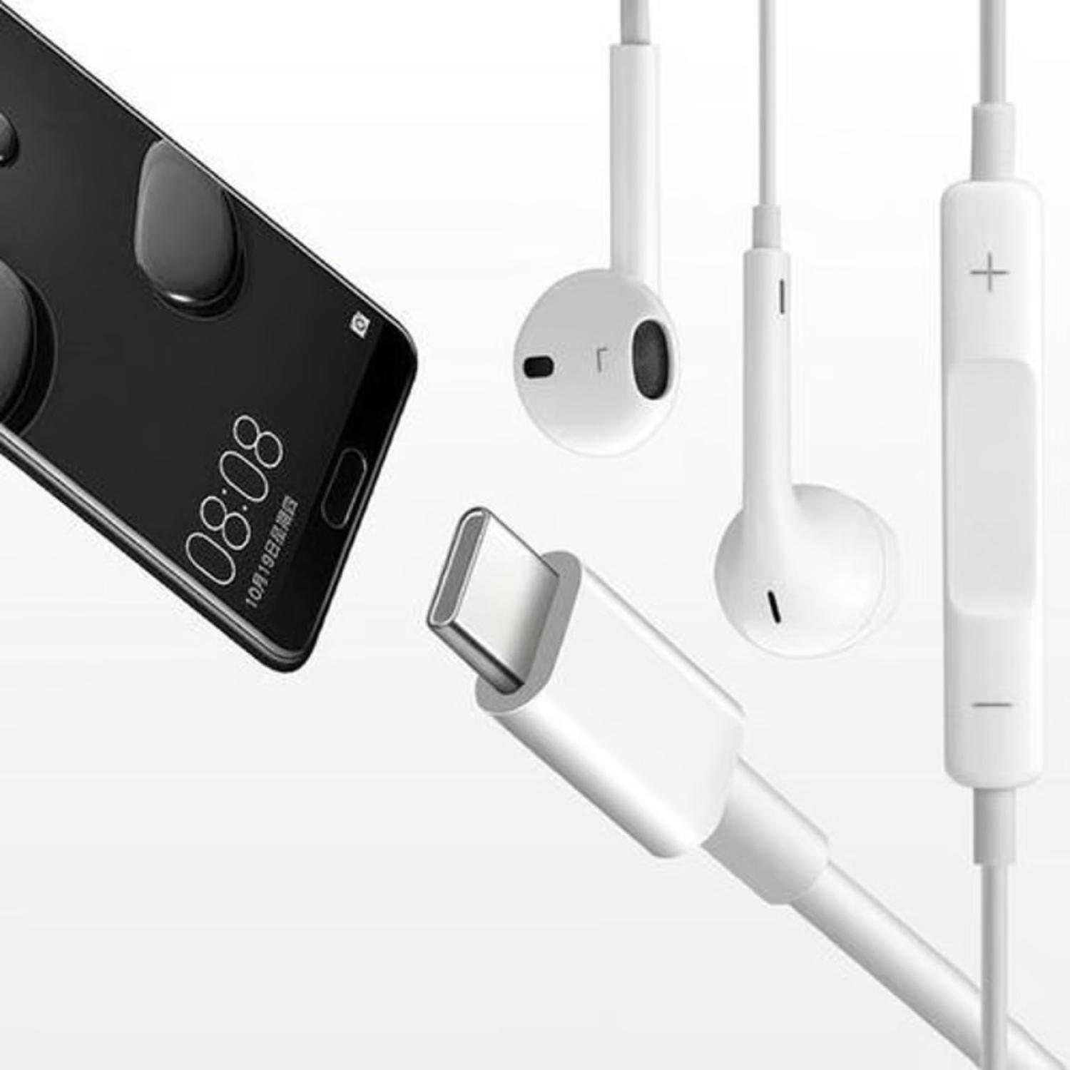 Audifono Mano Libre Tipo C Blanco-2