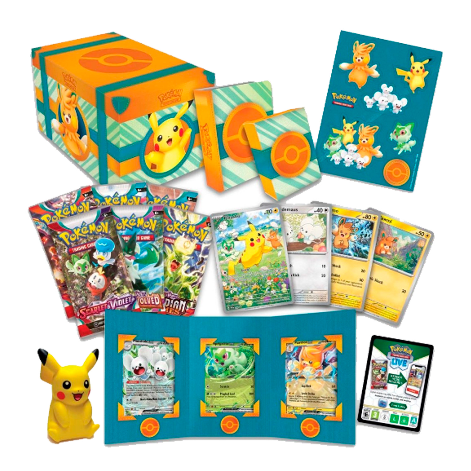 POKEMON TCG PALDEA ADVENTURE CHEST INGLES	-2