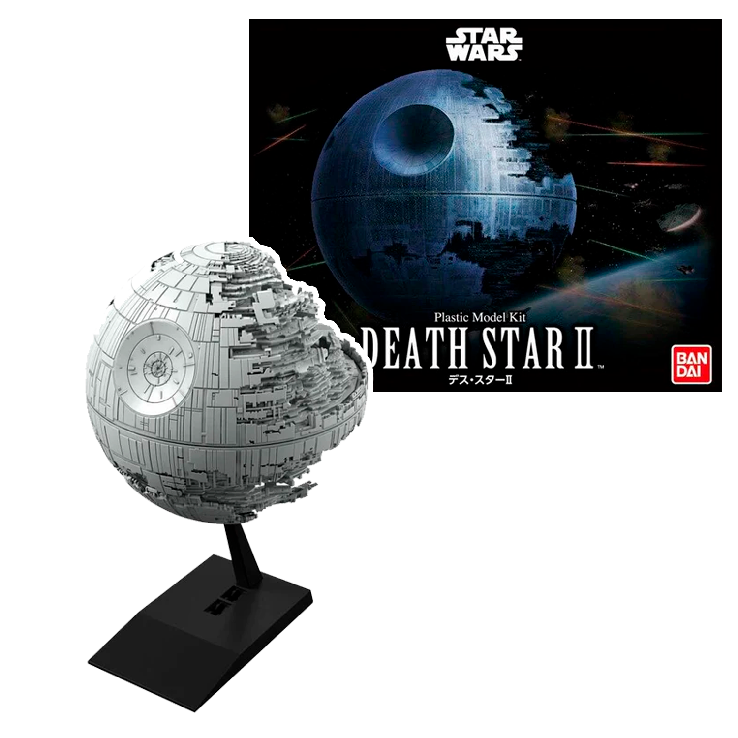 MODEL KIT STAR WARS DEATH STAR II 013 BANDAI-0