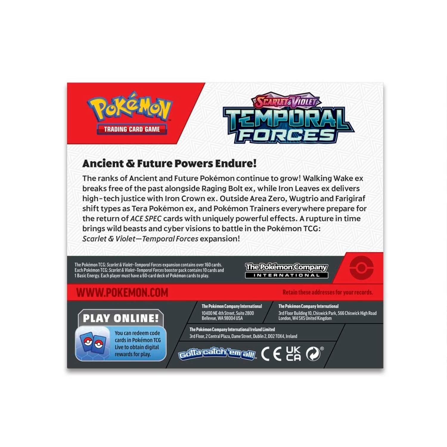 POKEMON BOOSTER BOX 36 SOBRES TEMPORAL FORCES ESPAÑOL-2
