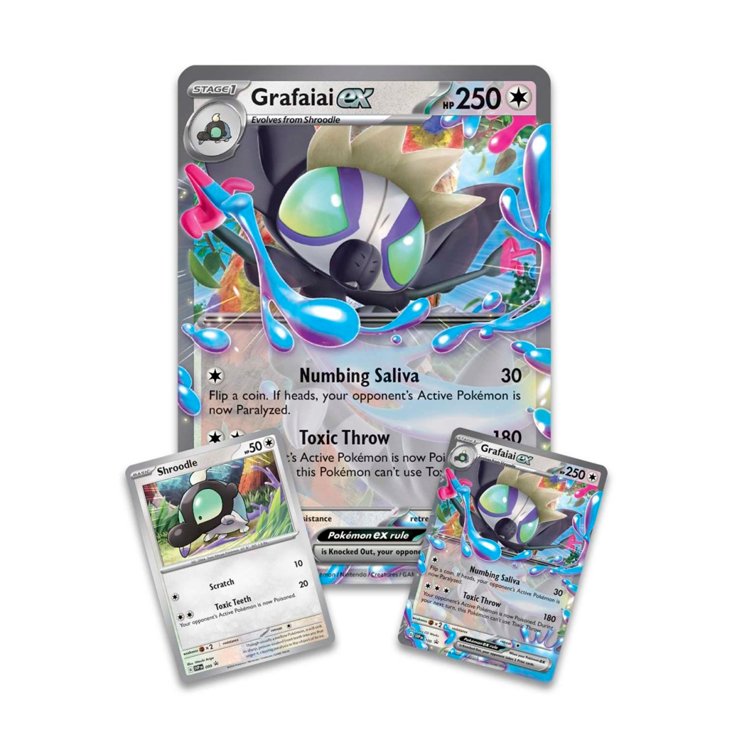 POKEMON TCG GRAFAIAI EX BOX INGLES-1
