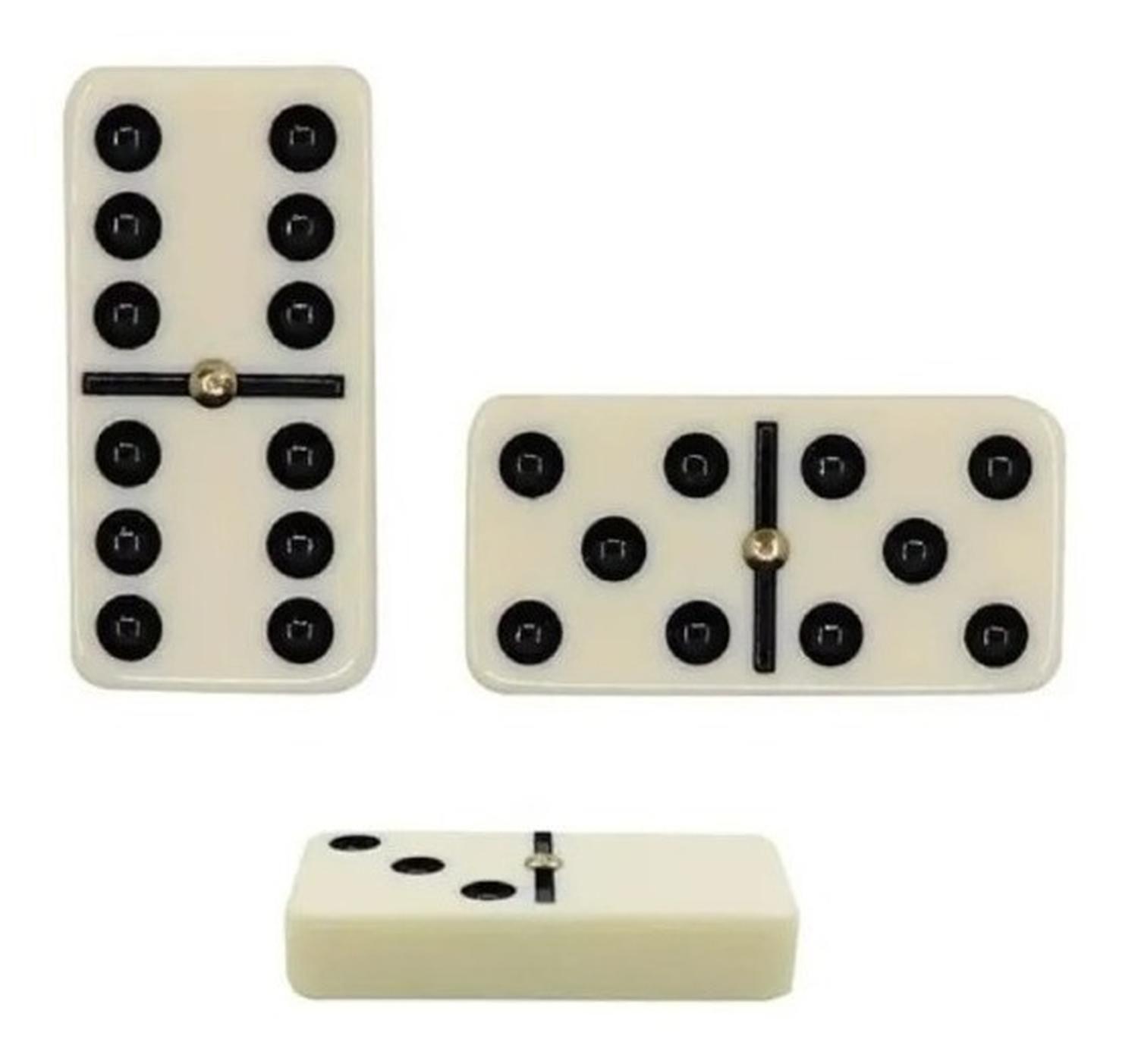 Domino 28 Pcs Caja Madera Pronobel-2