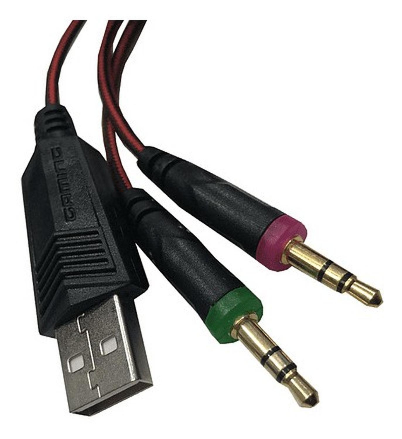 Audifono Gamer Digilife Savage 3,5mm Usb Led-2