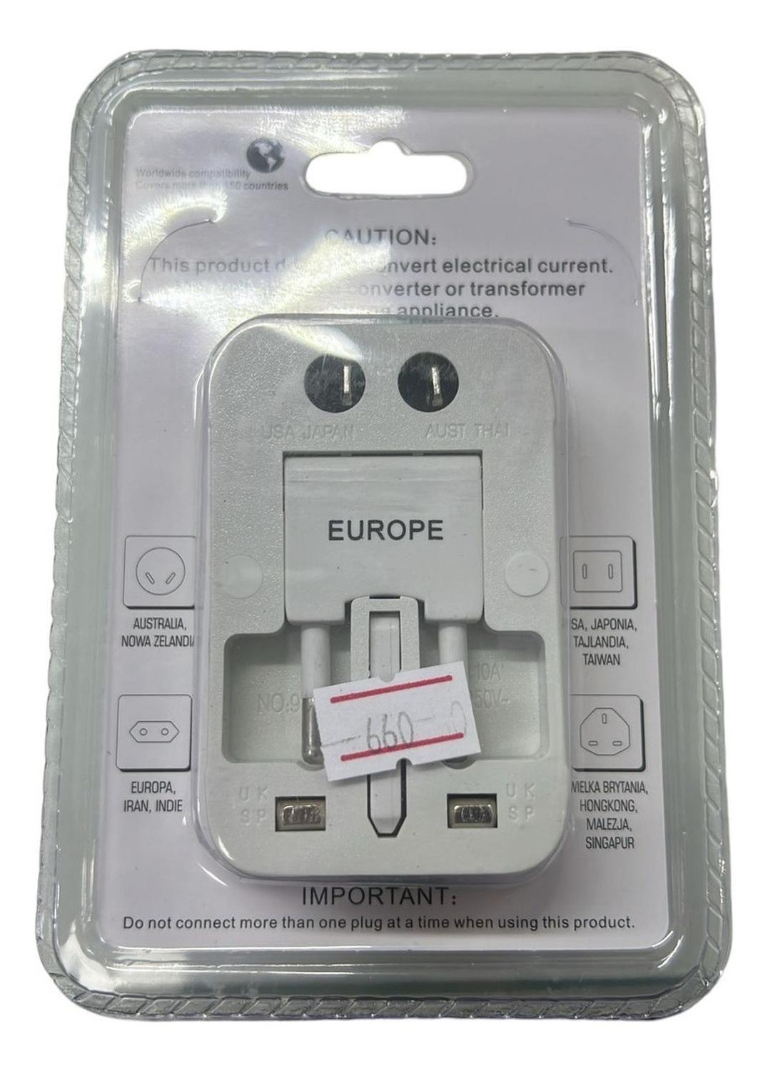 Adaptador Corriente Viajero USA EU ASIA-2