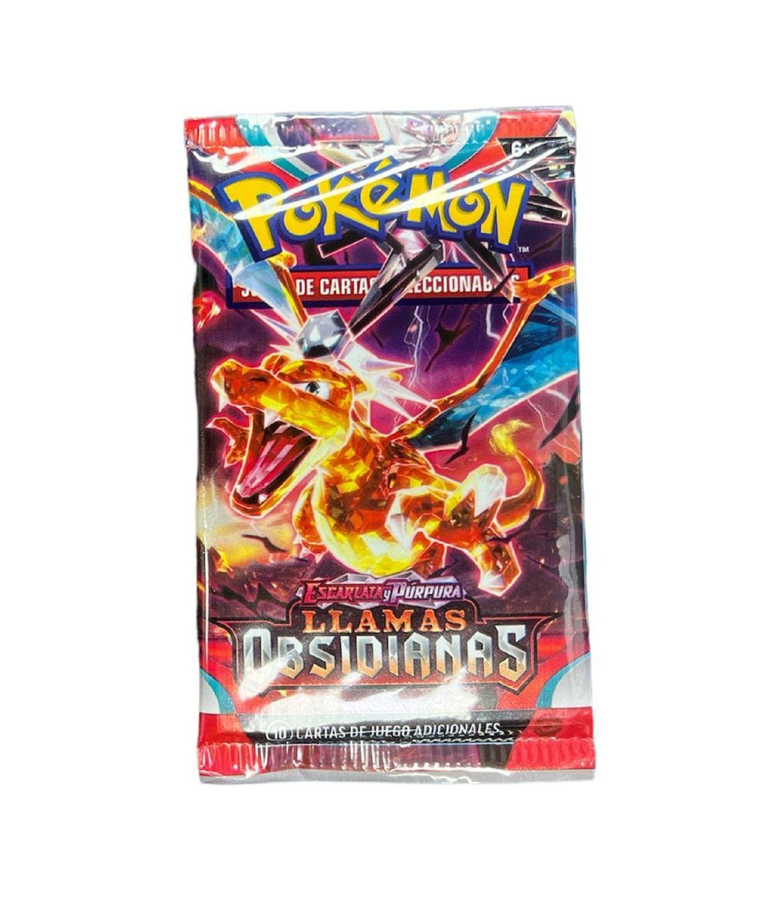 Sobre 10 Cartas Pokémon Obsidian Flames Español-1