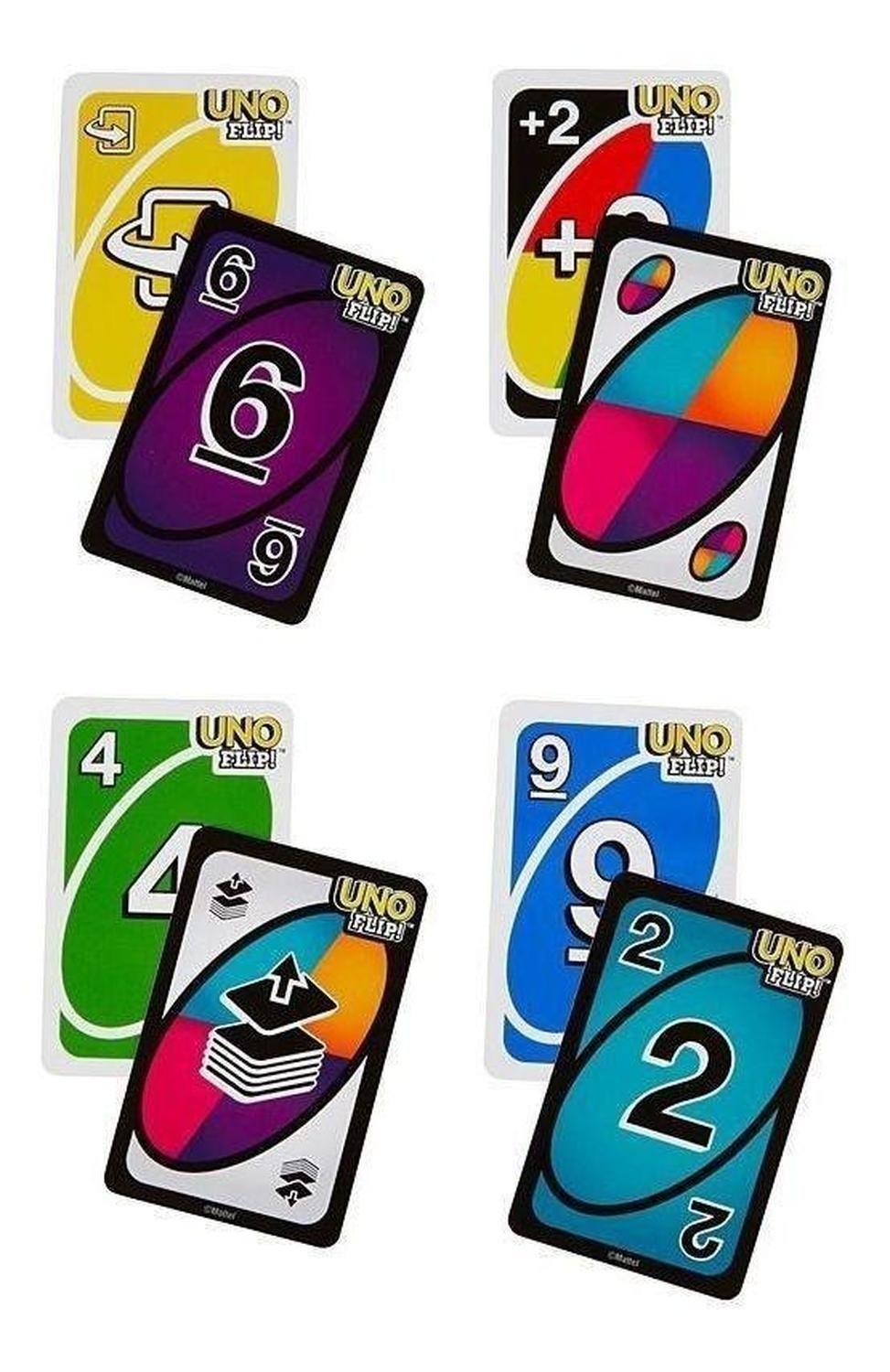 Juego De Cartas Uno Flip! Doble Caras-2