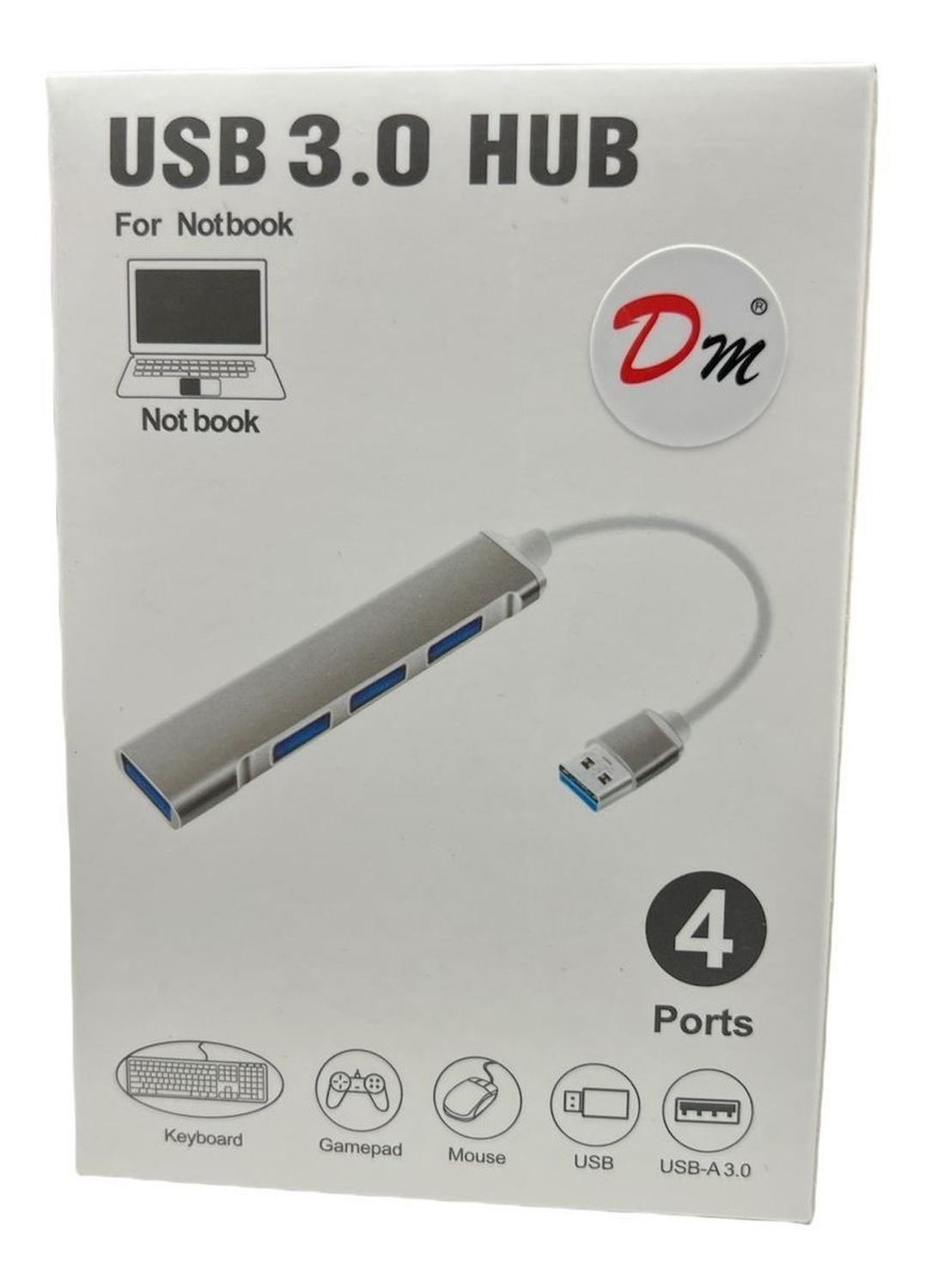 Hub Usb 3.0 Metalico Modelo A-809-2