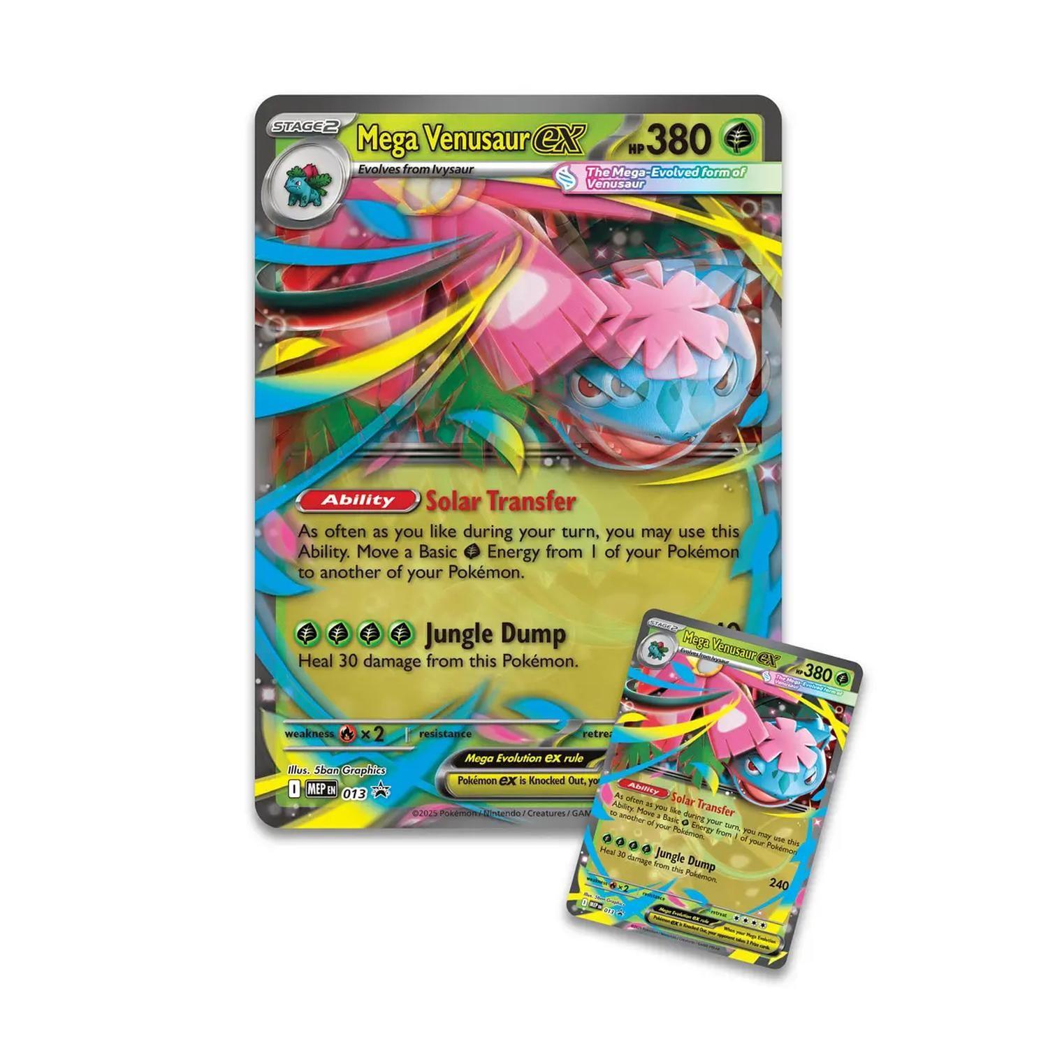 CARTAS POKEMON MEGA VENUSAUR EX INGLES-2