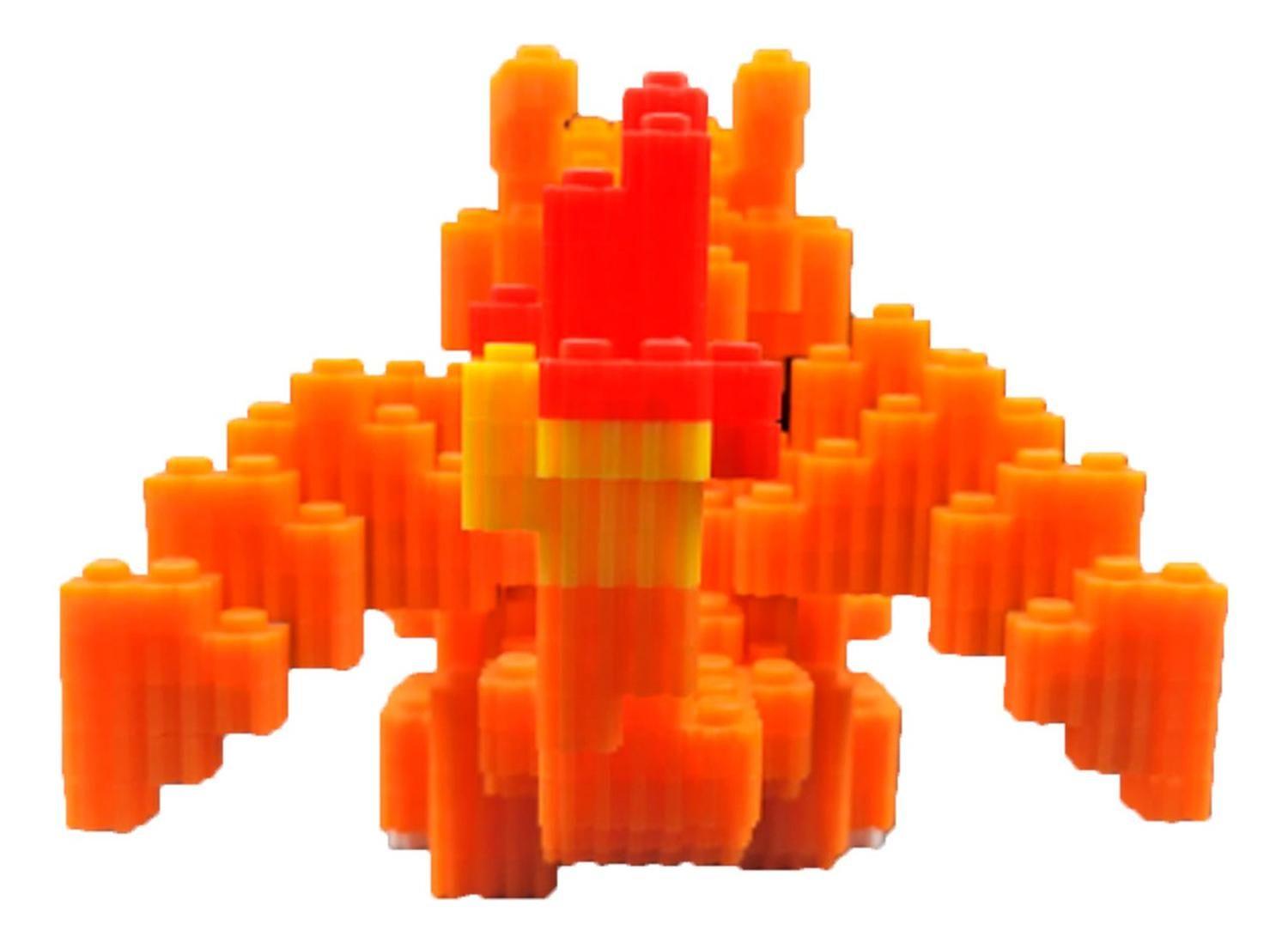 Armable 3d Micro Bloks Charizard 732 Piezas-2