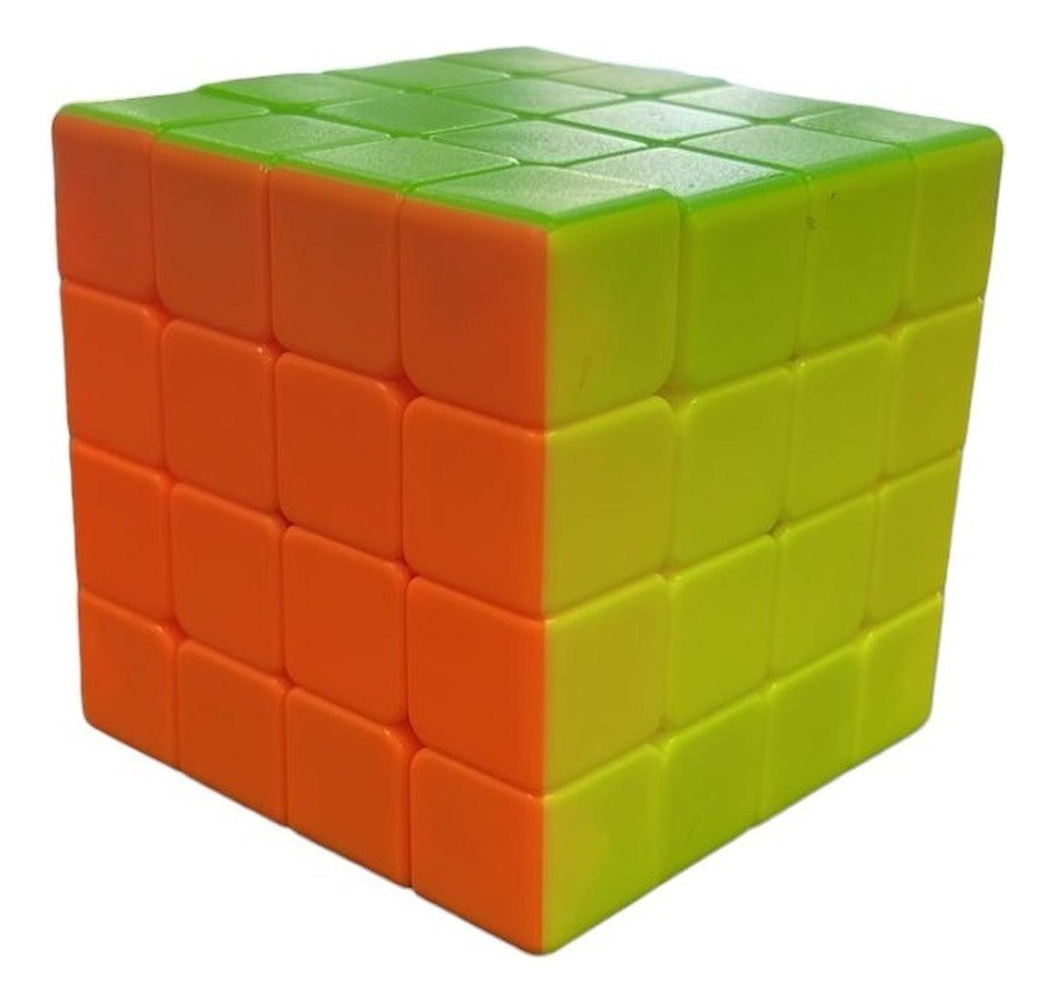 Cubo Original Qiyi 4x4 Speed Stickeless Lubricado-2