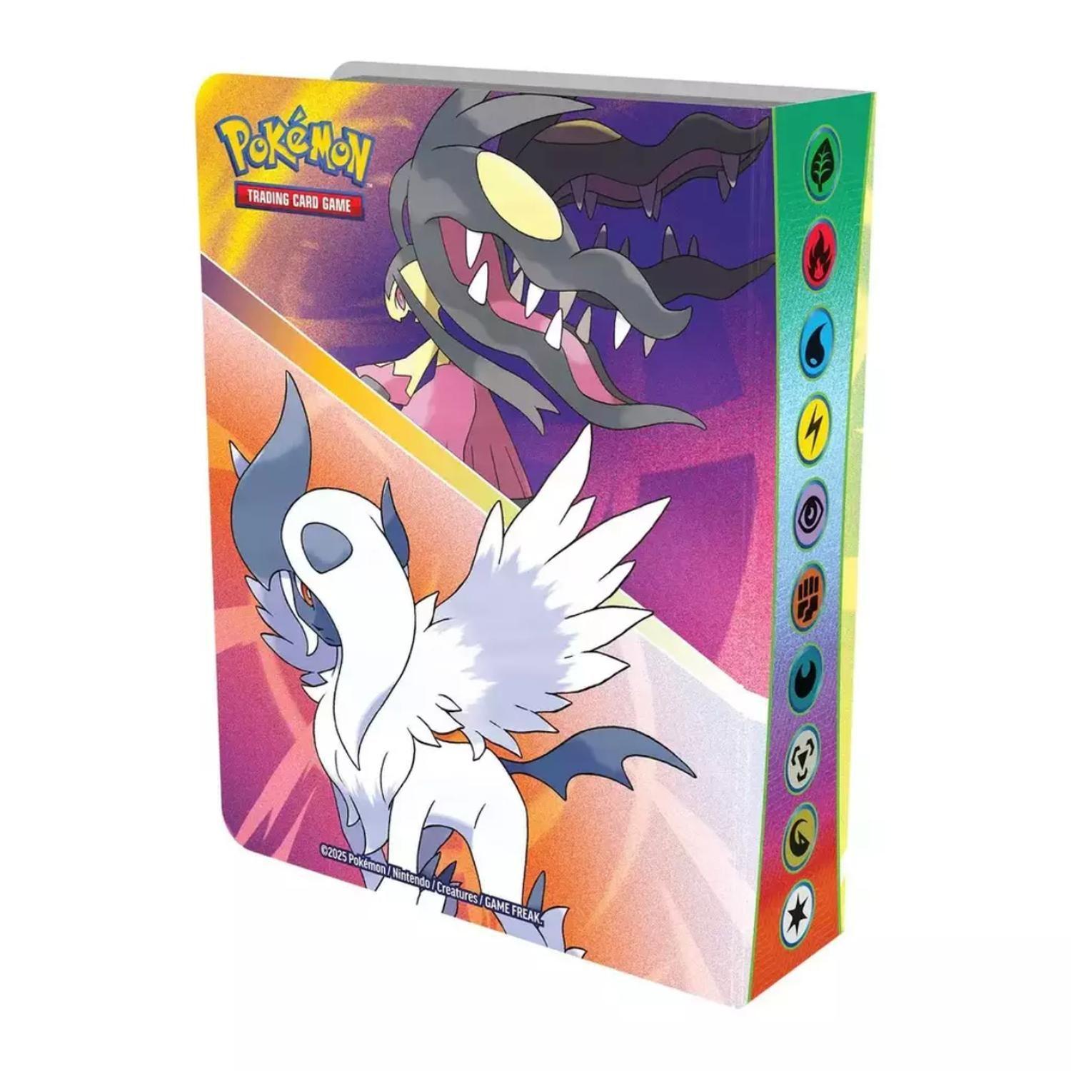 CARTAS POKEMON MINI PORTFOLIO MEGA EVOLUTION INGLES-2