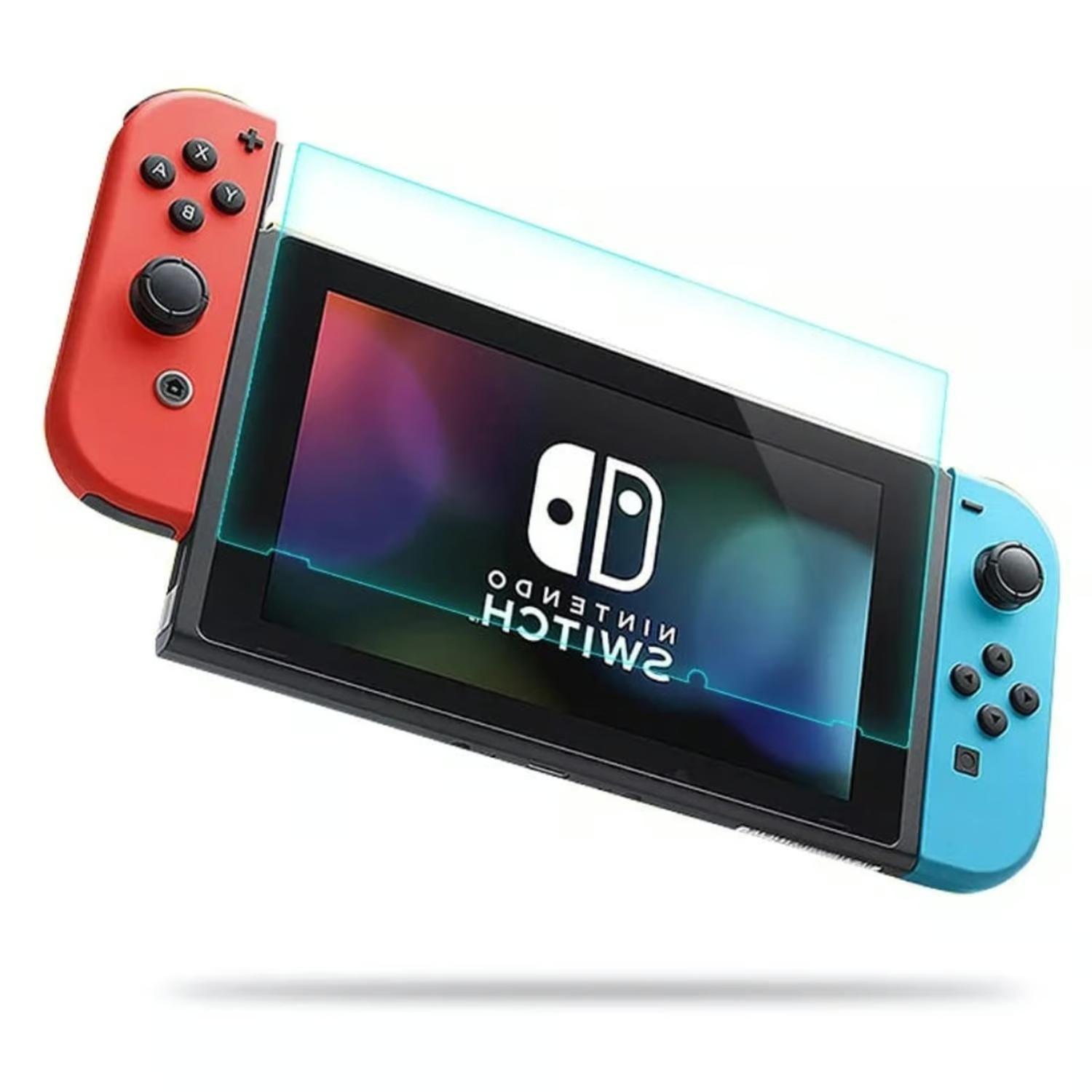 2 Protectores De Pantalla Rígido Nintendo Switch-1