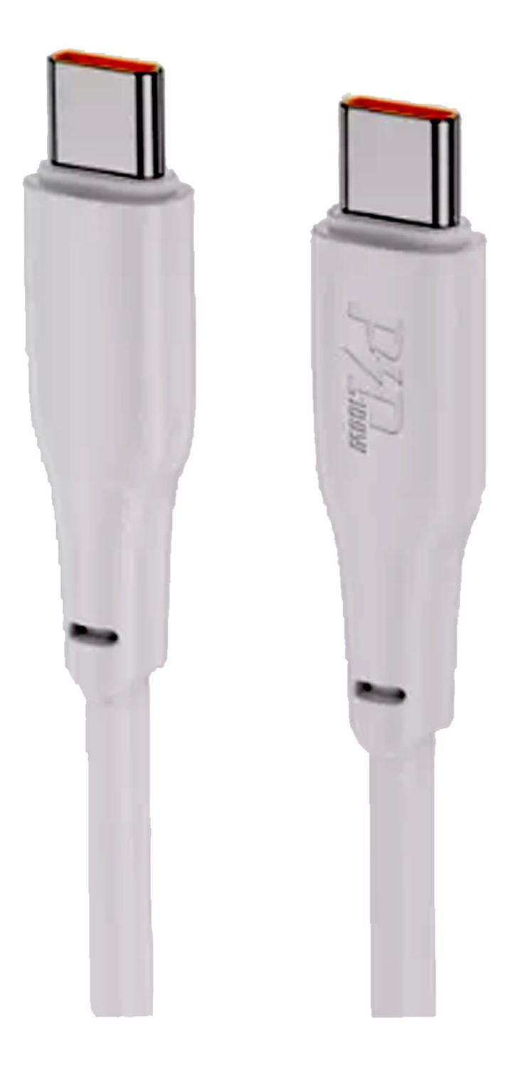 Cable Certificado Tipo C A C 1 Mt Blanco 60W-0