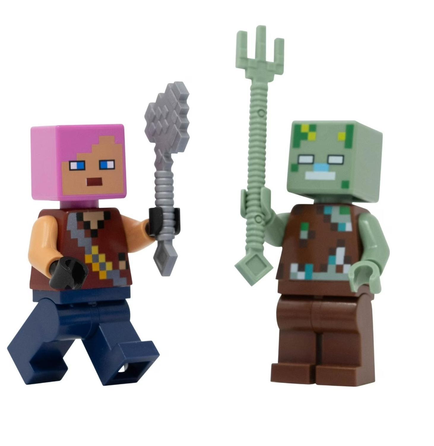 100 BLOQUES MAGNETICOS MINECRAFT MAS 2 FIGURAS-1