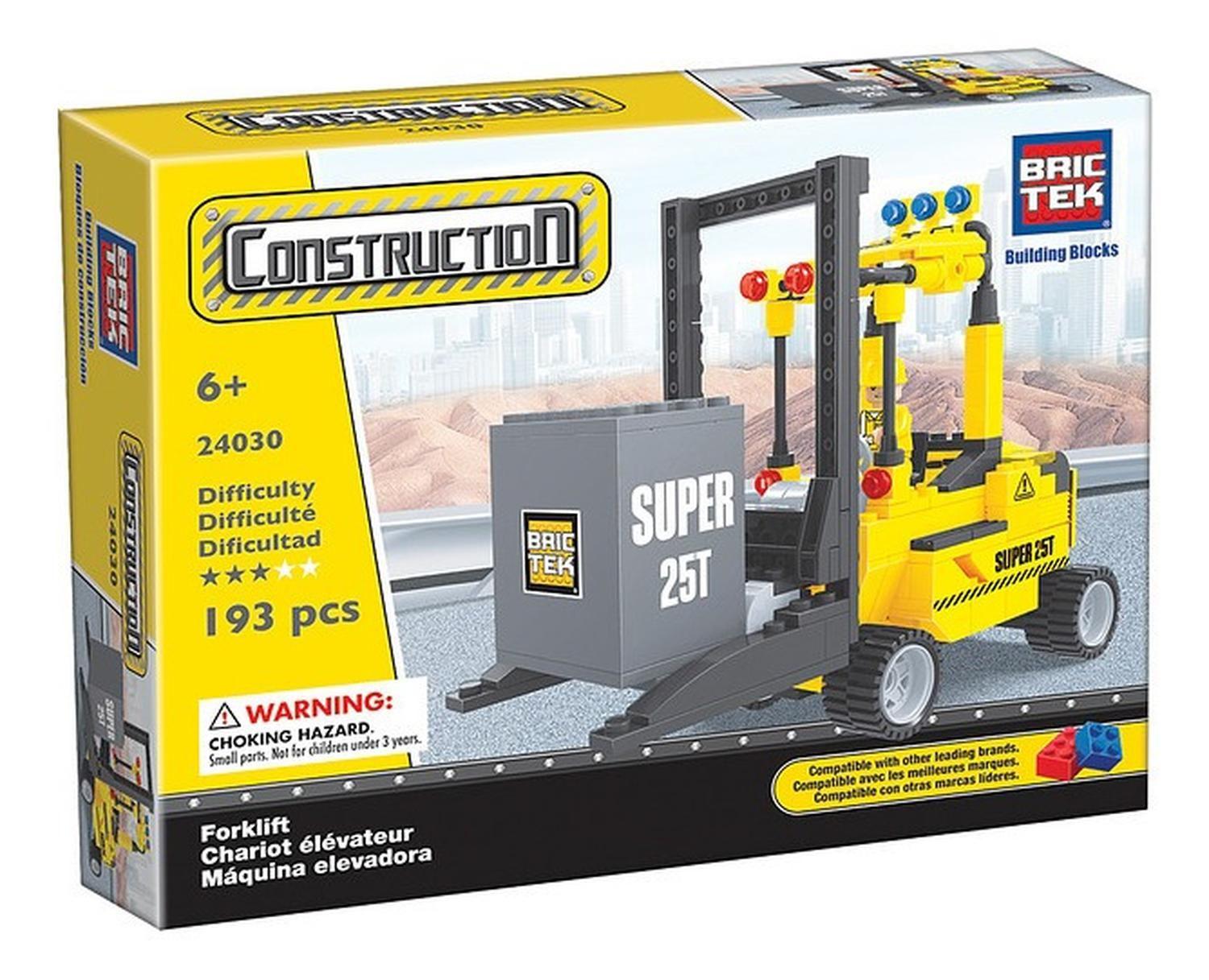 Brictek De Bloques Construcción Maquina Elevadora 193 Piezas-0