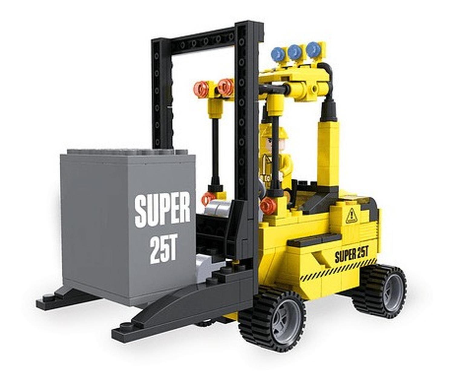 Brictek De Bloques Construcción Maquina Elevadora 193 Piezas-1