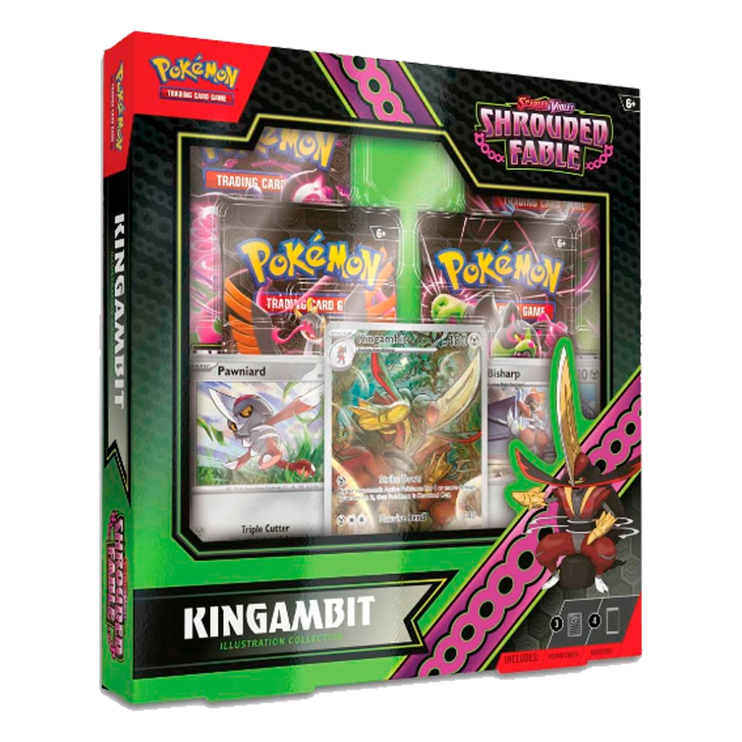 POKEMON KINGAMBIT ILUSTRATION COLLECTION ESPANOL - SHROUDED FABLE -0