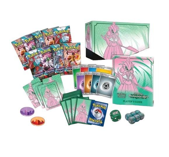 Cartas Pokémon Caja Etb Paradox Rift Ferrosaco Es-1