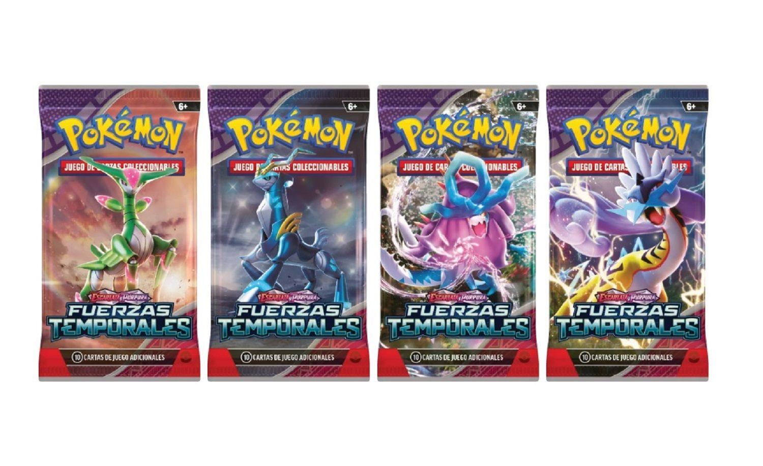 Sobre Pokemon 10 Cartas Temporal Forces Español-0