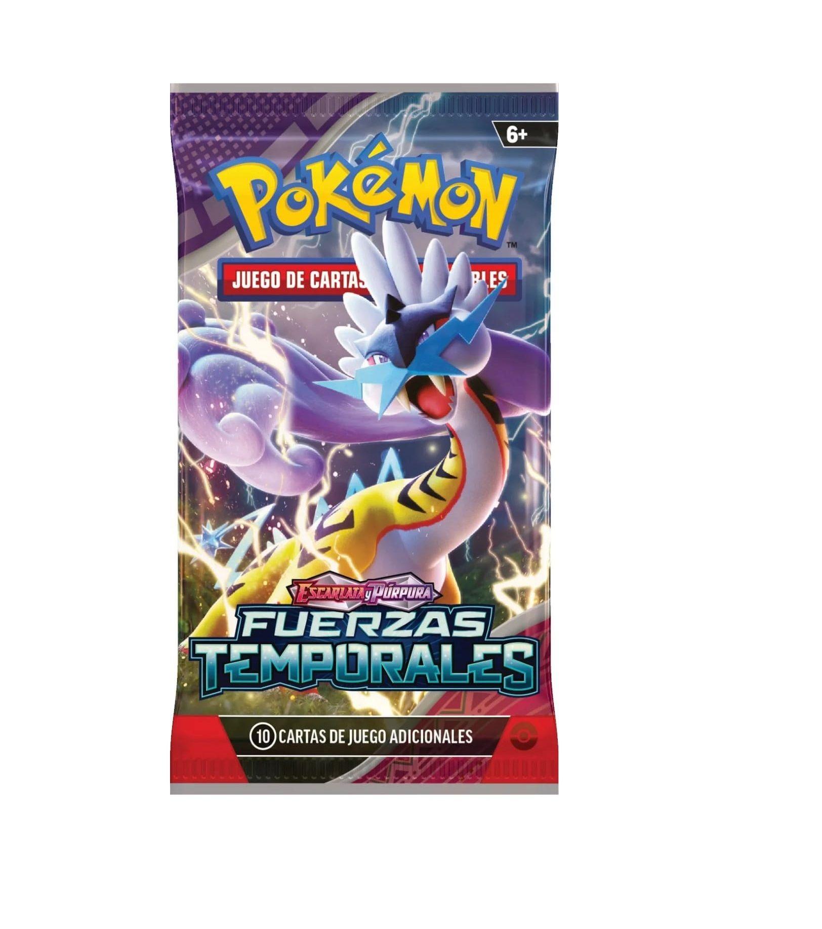 Sobre Pokemon 10 Cartas Temporal Forces Español-4