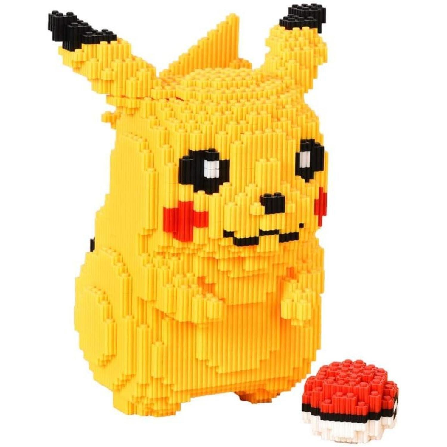 Armable 3d Micro Blocks Pikachu Grande 24cm-0