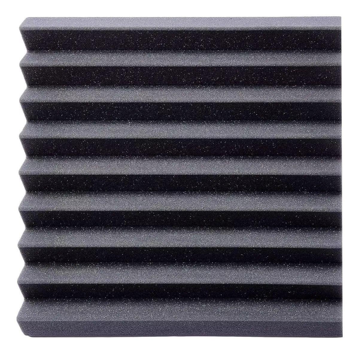 Paneles Acusticos Para Estudio Set De 24 30x30cm Negro-3