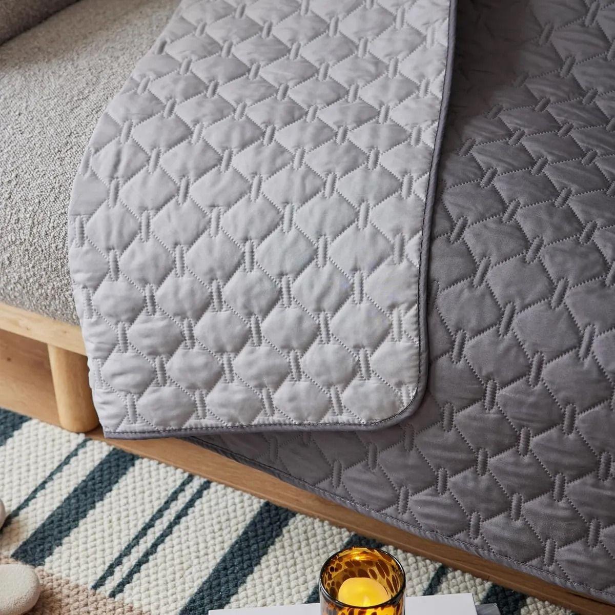 Cubre Sillones Para Mascotas Impermeable Diferentes Medidas Gris Oscuro-2