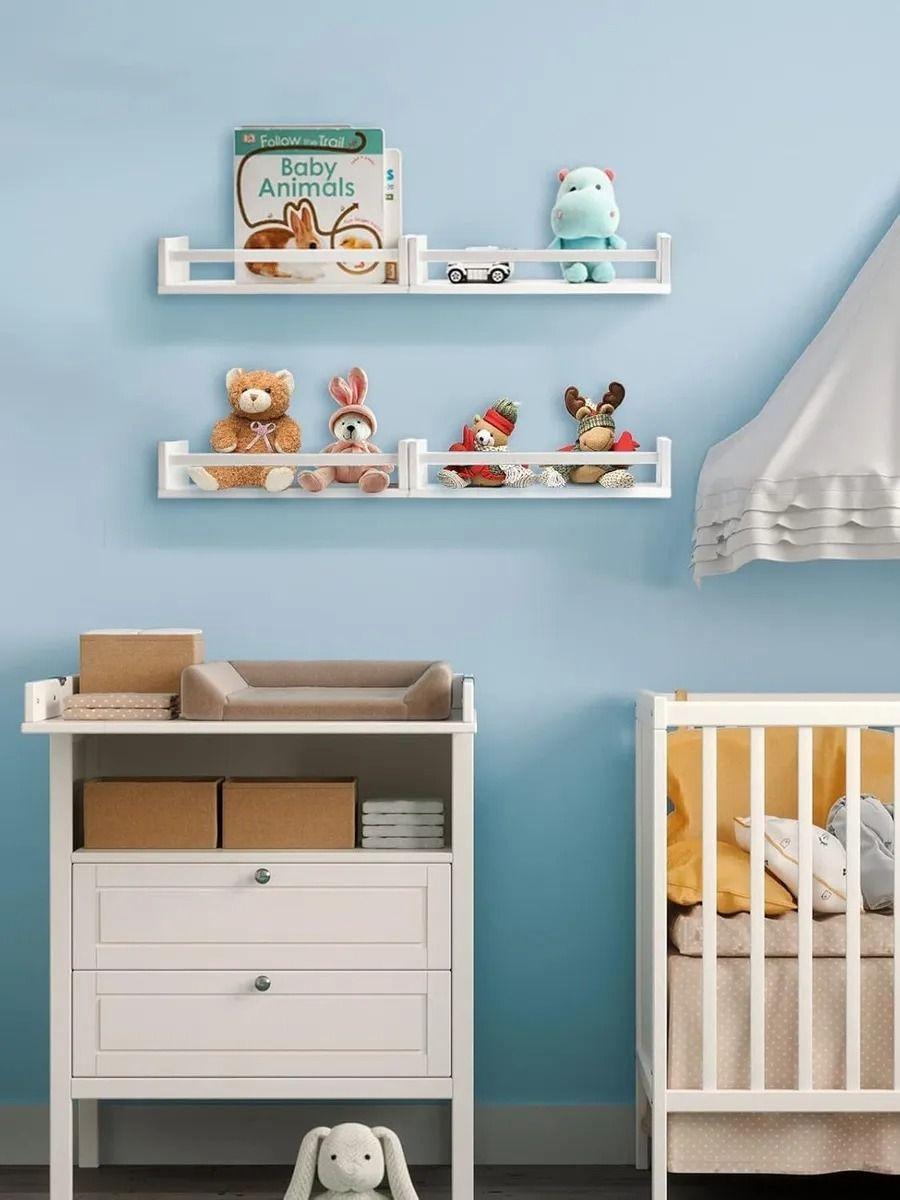 Repisas Flotantes De Madera Multifuncional Set De 2 Practico-1